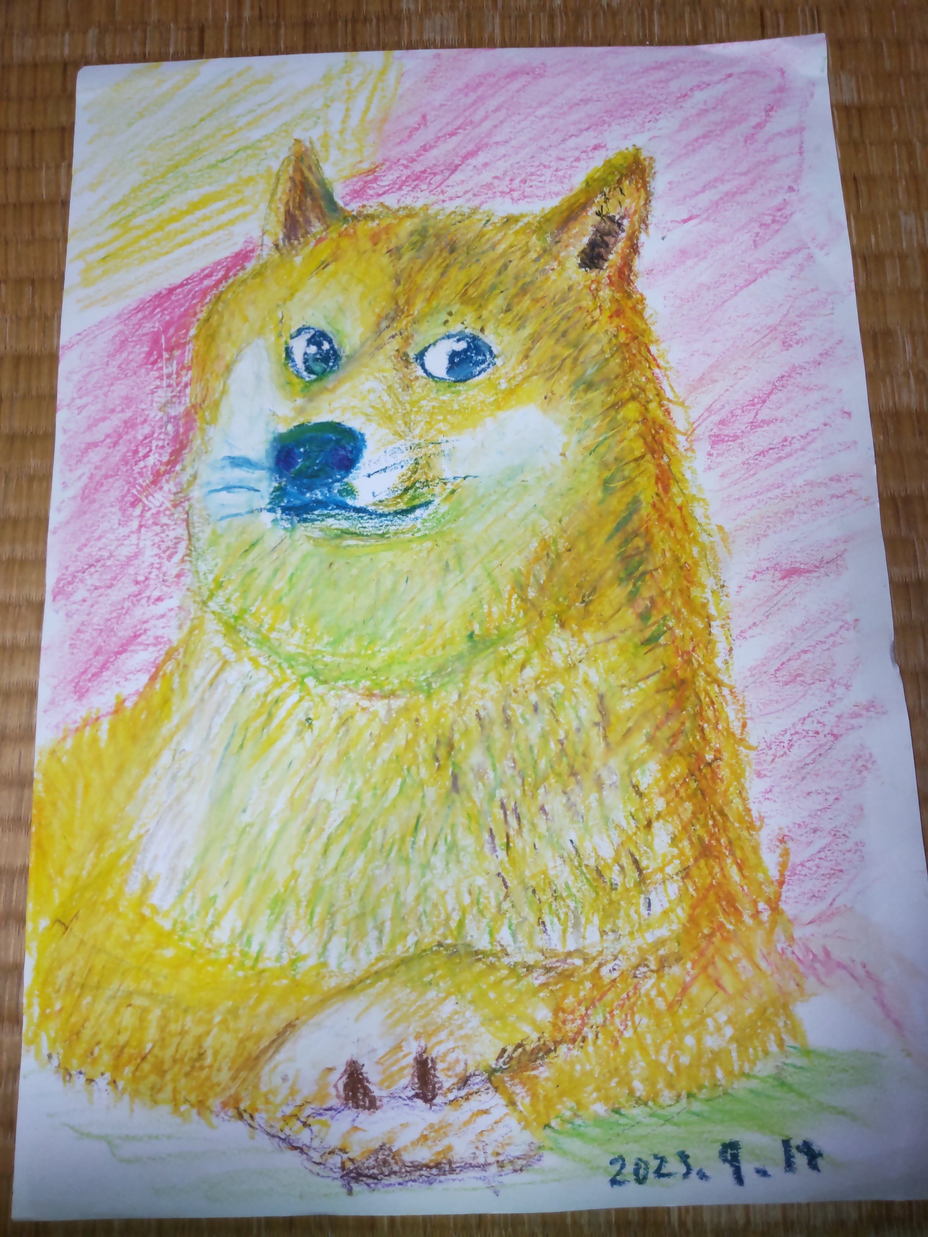 皆も始めよう!!意外と楽しいクレヨン画|ライギョカマシ 皆も始めよう!!意外と楽しいクレヨン画|ライギョカマシ