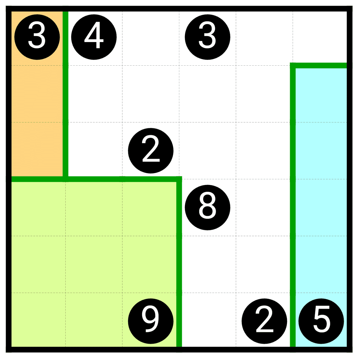 1口サイズのペンシルパズルから沼にはめたい！(四角に切れ編