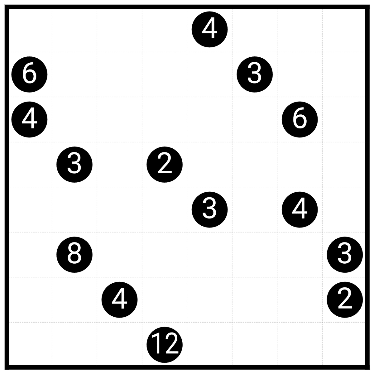 1口サイズのペンシルパズルから沼にはめたい！(四角に切れ編
