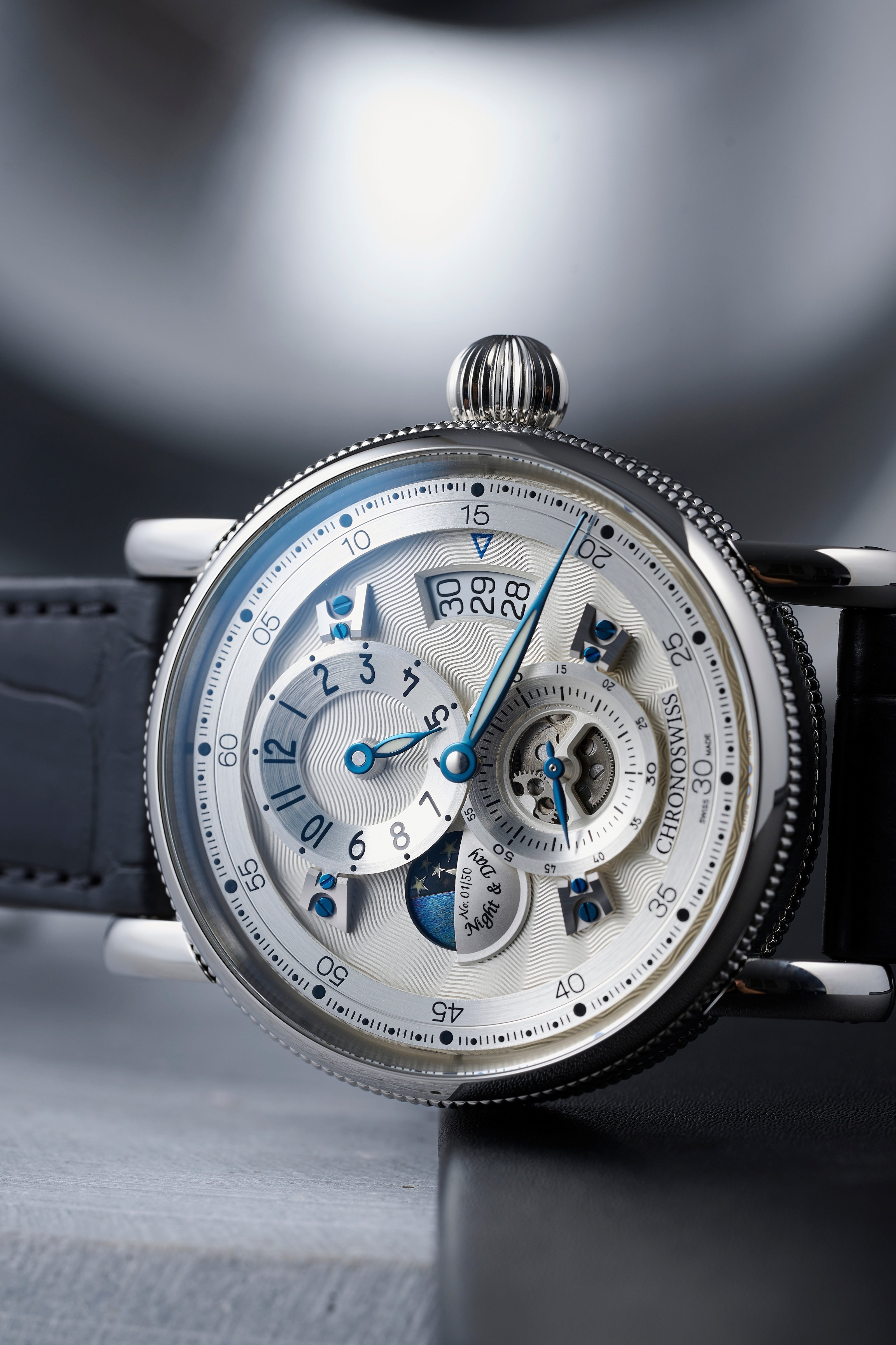 フライング・レギュレーター ナイト＆デイ CH-8763.1-BLSI2 «Midnight