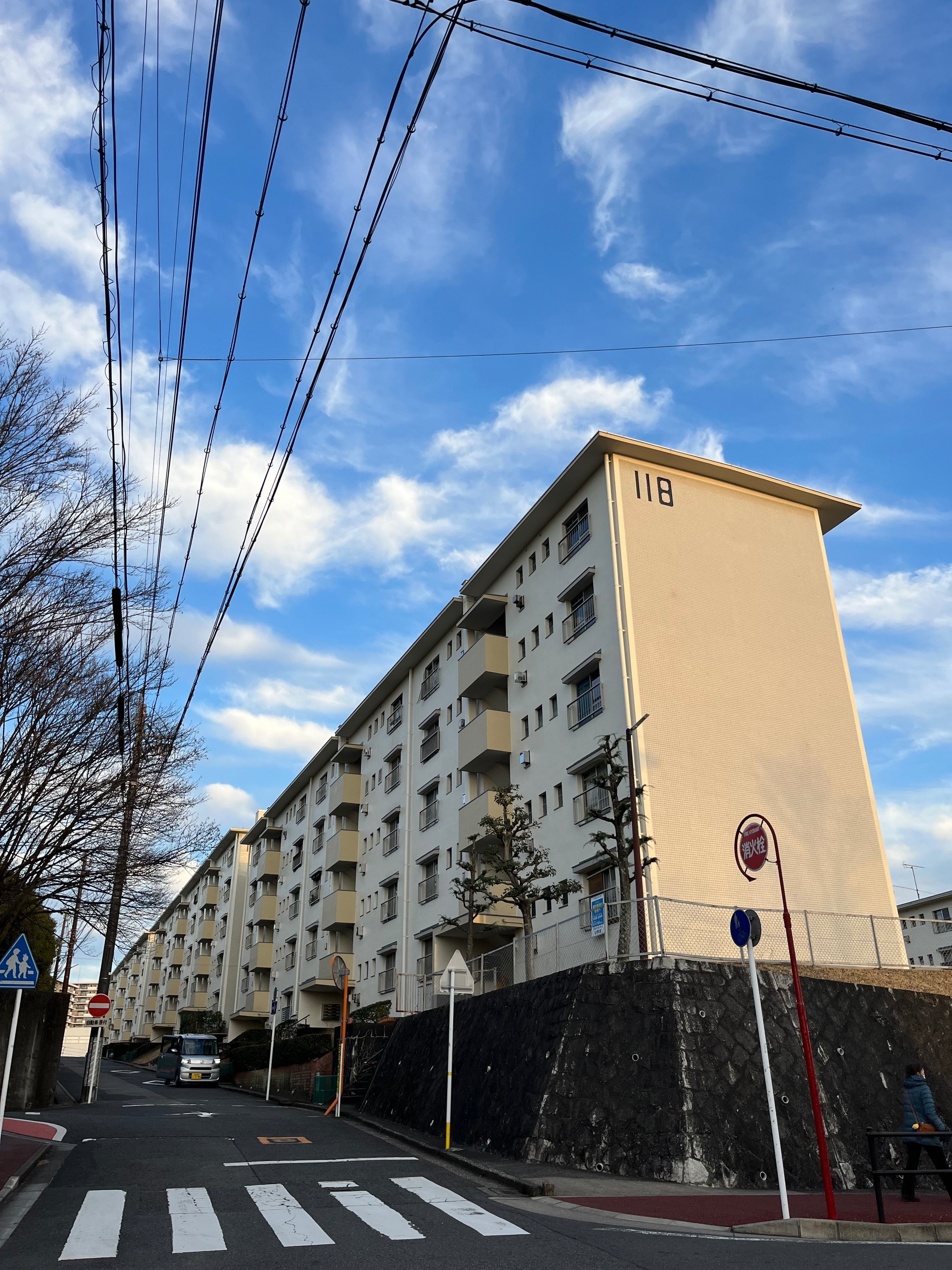 昭和44年[春日井市街図(傷み)]バス路線/市全図/高蔵寺ニュー