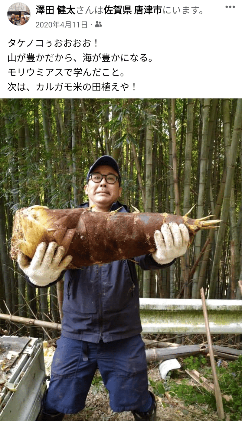 佐賀　唐津　山　海　たけのこ　筍　田植え