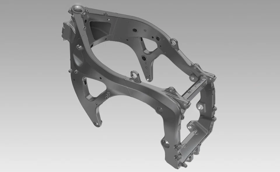 写真フレーム zx6r フレーム Kawasaki ZX6R 2009-2012, 636 2013-2018 - Frame cover