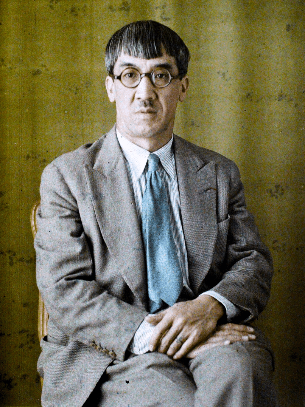 藤田嗣治、【パリのノートルダム（ケ・オゥ・フルール） 】 藤田嗣治 《フルール河岸 ノートル=ダム大聖堂》 - 「自画像から戦争画