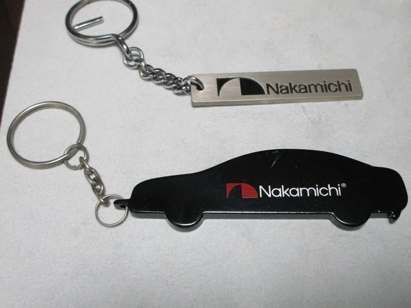 往年の名機 Nakamichi のキーホルダー&セキュリティキー 往年の名機 Nakamichi のキーホルダー&セキュリティキー