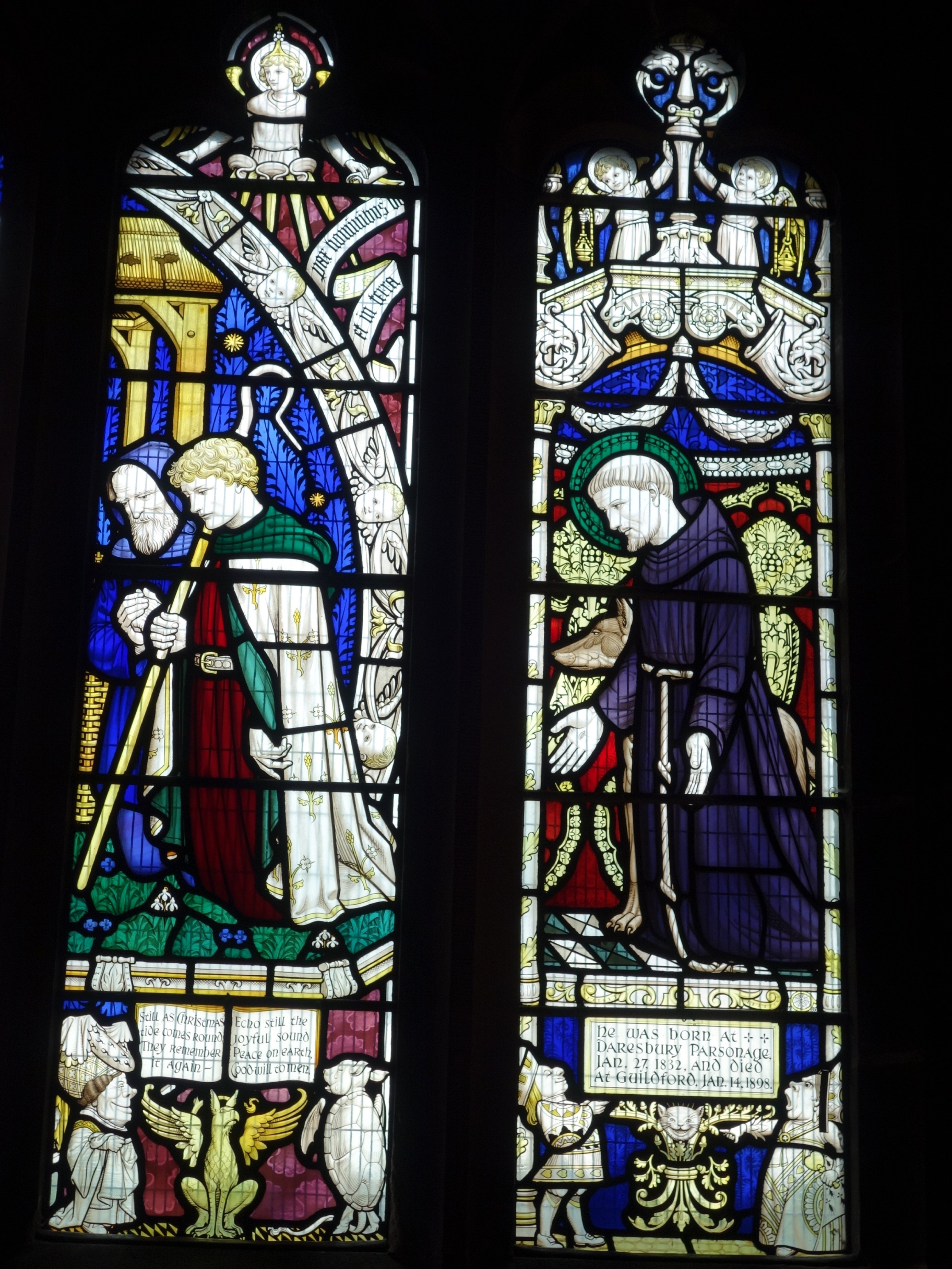 イギリス・デアズベリー 不思議の国のアリスの教会に行ってきた