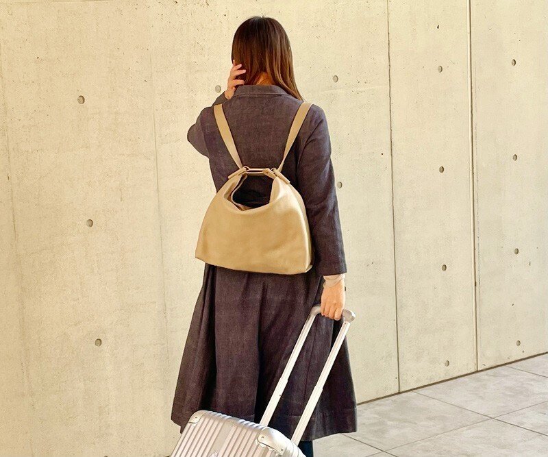 【美品】MOTHERHOUSE マザーハウス ヨゾラ 3 ウェイ バッグ L Yozora 3 Way Bag L – マザーハウス 公式サイト