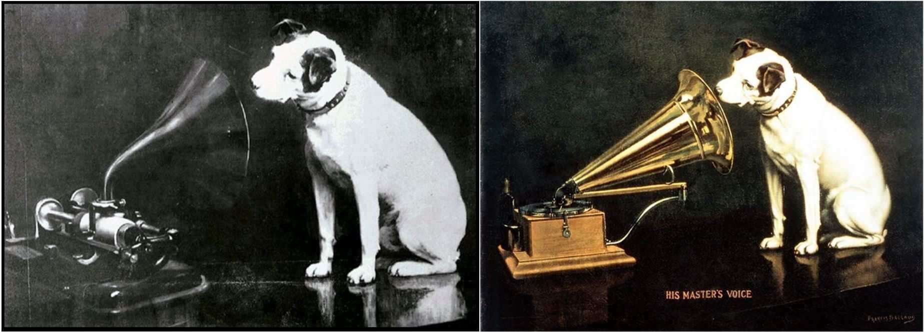 His master's voice =Nipper=|Marina's dad His master's voice =Nipper=|Marina's dad