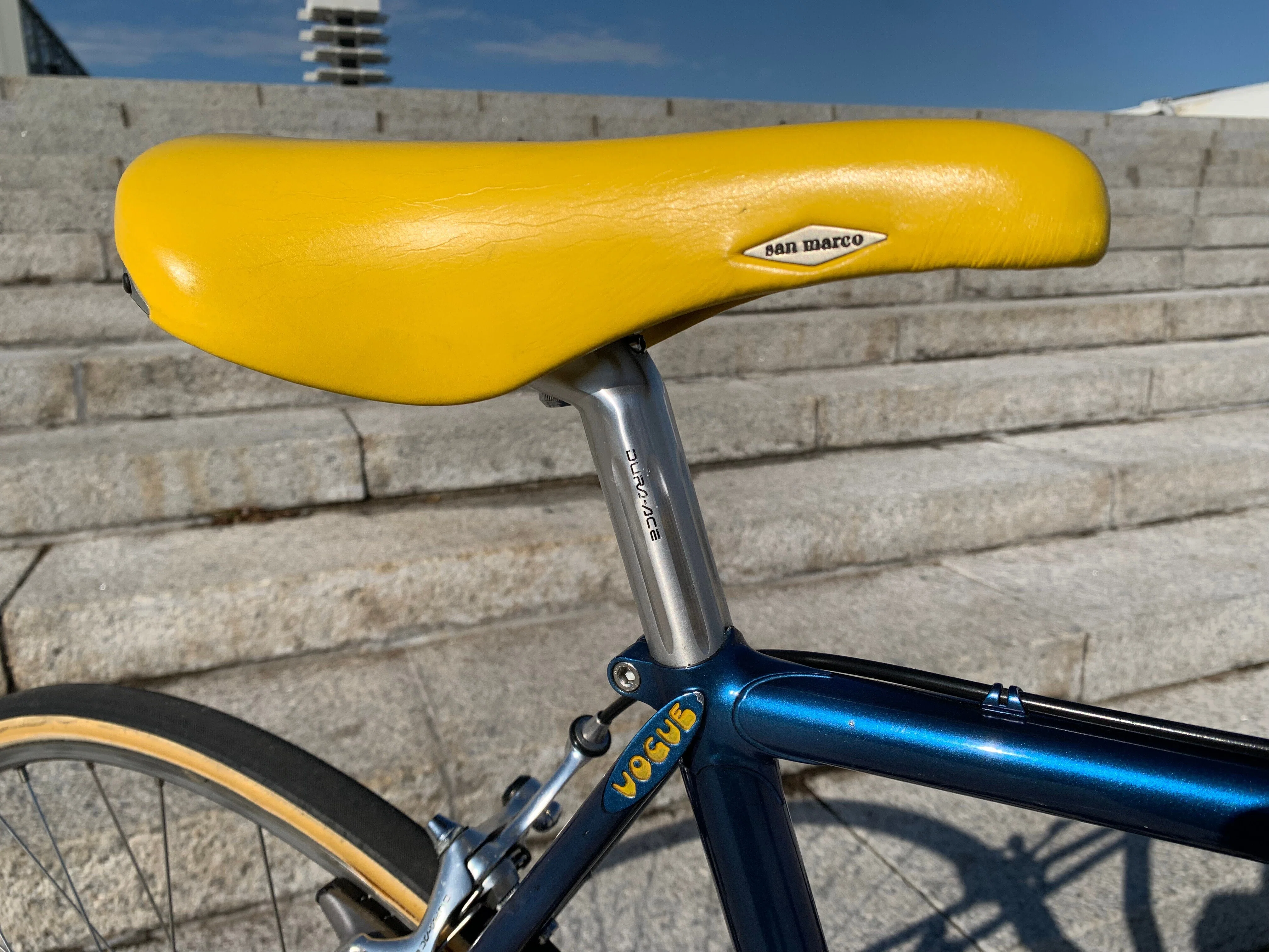 愛車紹介4:BLUE VOGUEと長谷川自転車商会再訪｜vogue-rider
