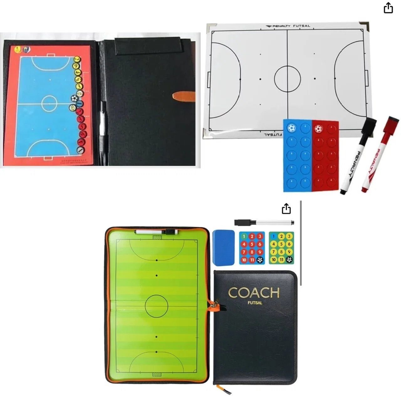 フットサル戦術ボード（Futsal Magnetic Coaching Board )｜フットサル