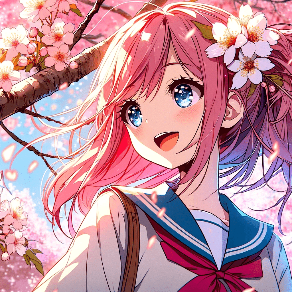 DALL-E 3で美少女アニメ風のイラストを生成できるプロンプト