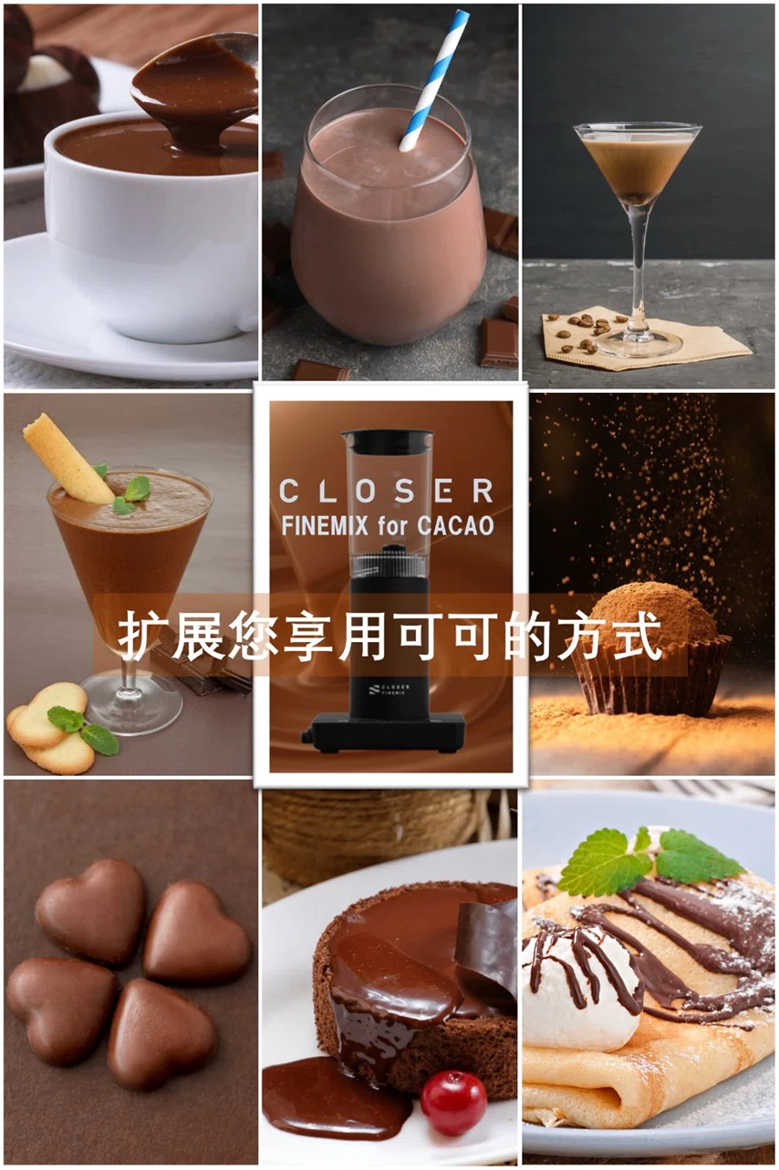 Experience the craftsmanship of a top chocolatier with this device! The ...
