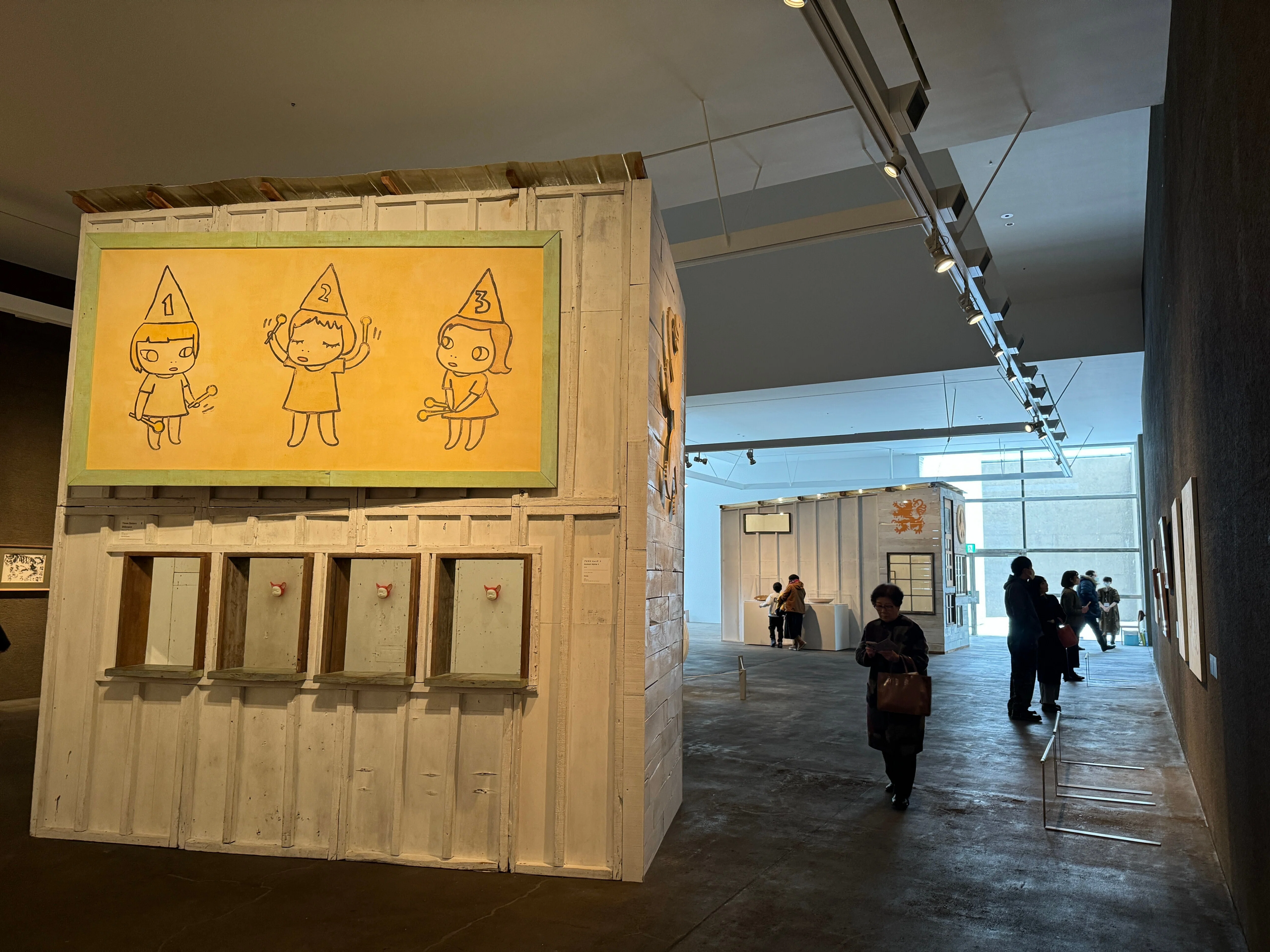 青森県立美術館と企画展「奈良美智: The Beginning Place ここから」を