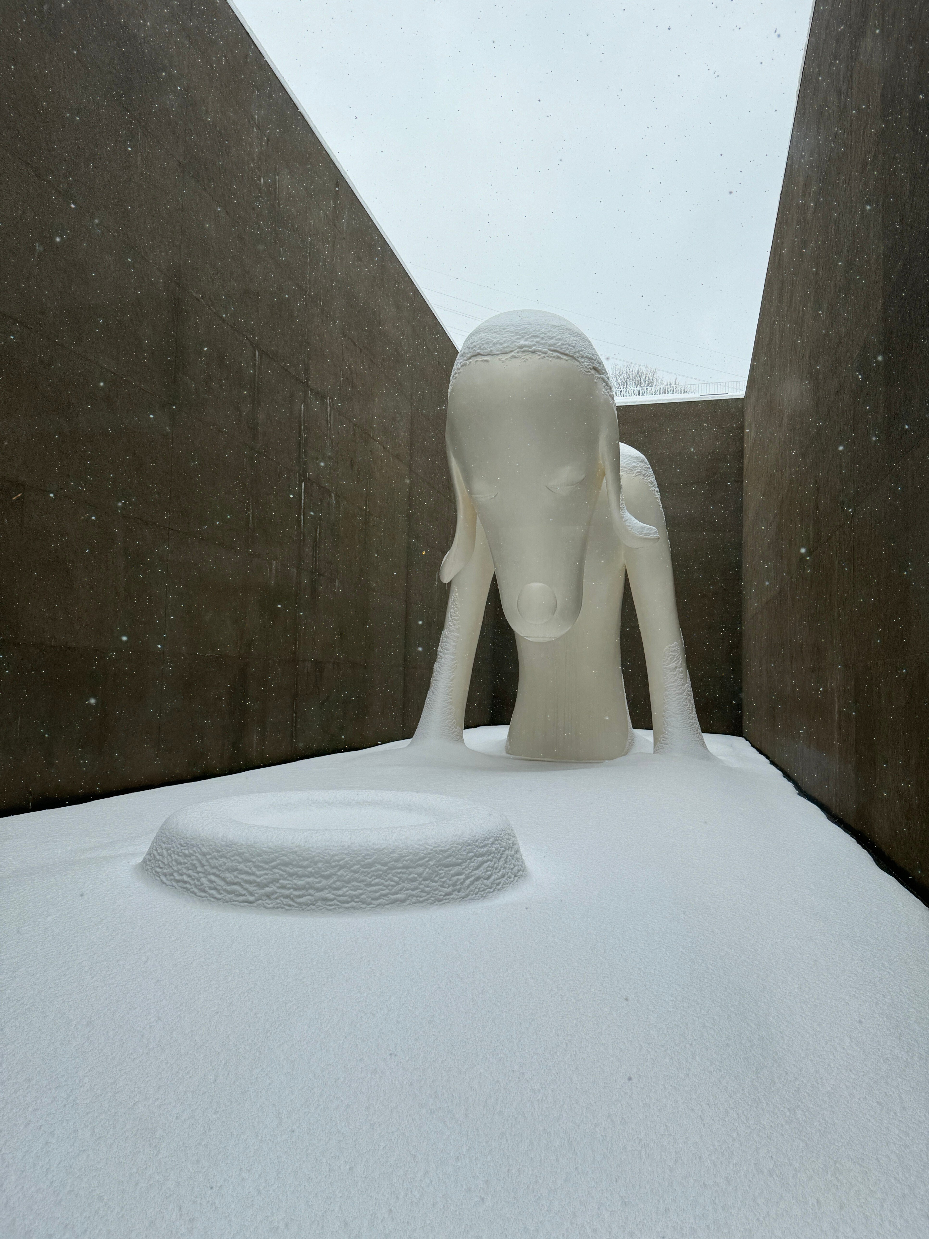 青森県立美術館と企画展「奈良美智: The Beginning Place ここから」を