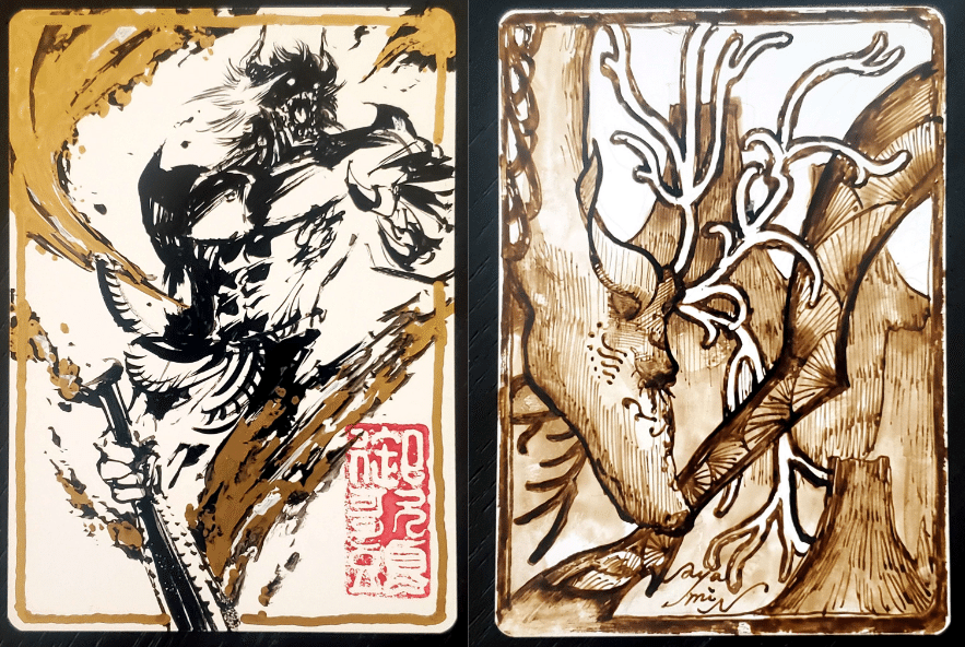 宝物庫生まれの暴君 mtg アーティストプルーフ レイズドFoil ap 宝物庫生まれの暴君 mtg アーティストプルーフ レイズドFoil ap