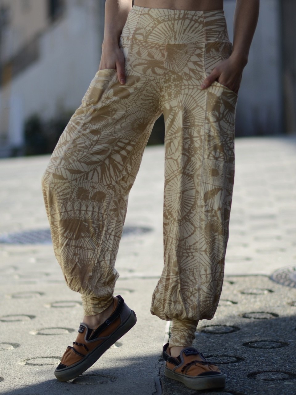 juana de arco ホォアナデアルコ　ニャンドゥティ柄　レギンス juana de arco ホォアナデアルコ ニャンドゥティ柄 レギンス 【公式通販】