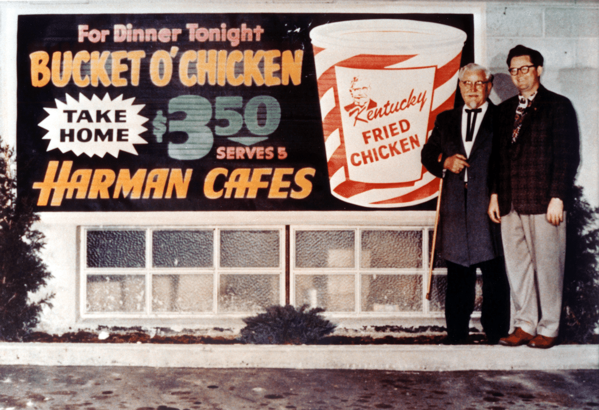 無一文からの逆転劇。カーネル・サンダースを成功に導いた秘訣とは