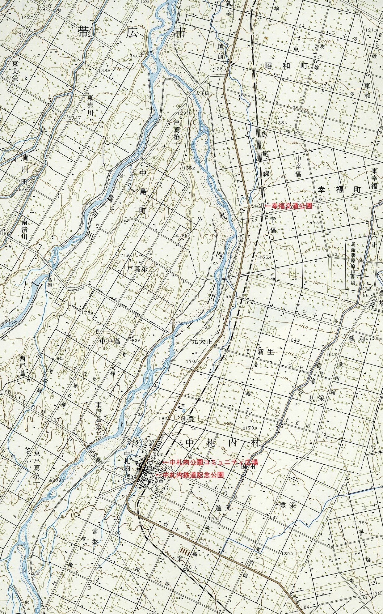 北海道の廃線跡探訪 第17回 広尾線（2/4）幸福～上更別間｜熊鉄