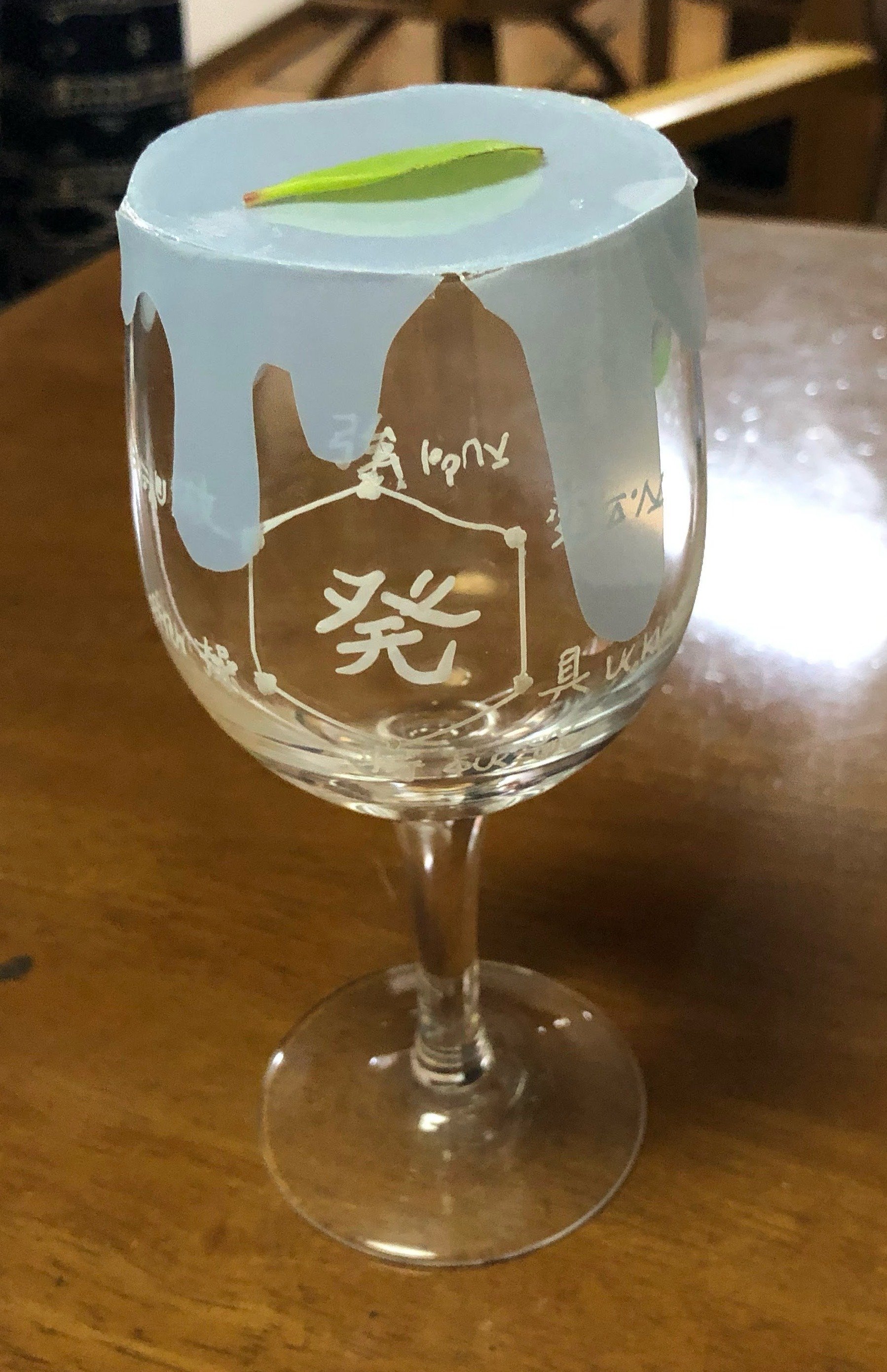 HUNTER×HUNTER】「水見式グラス」を作ってみた｜imoukor