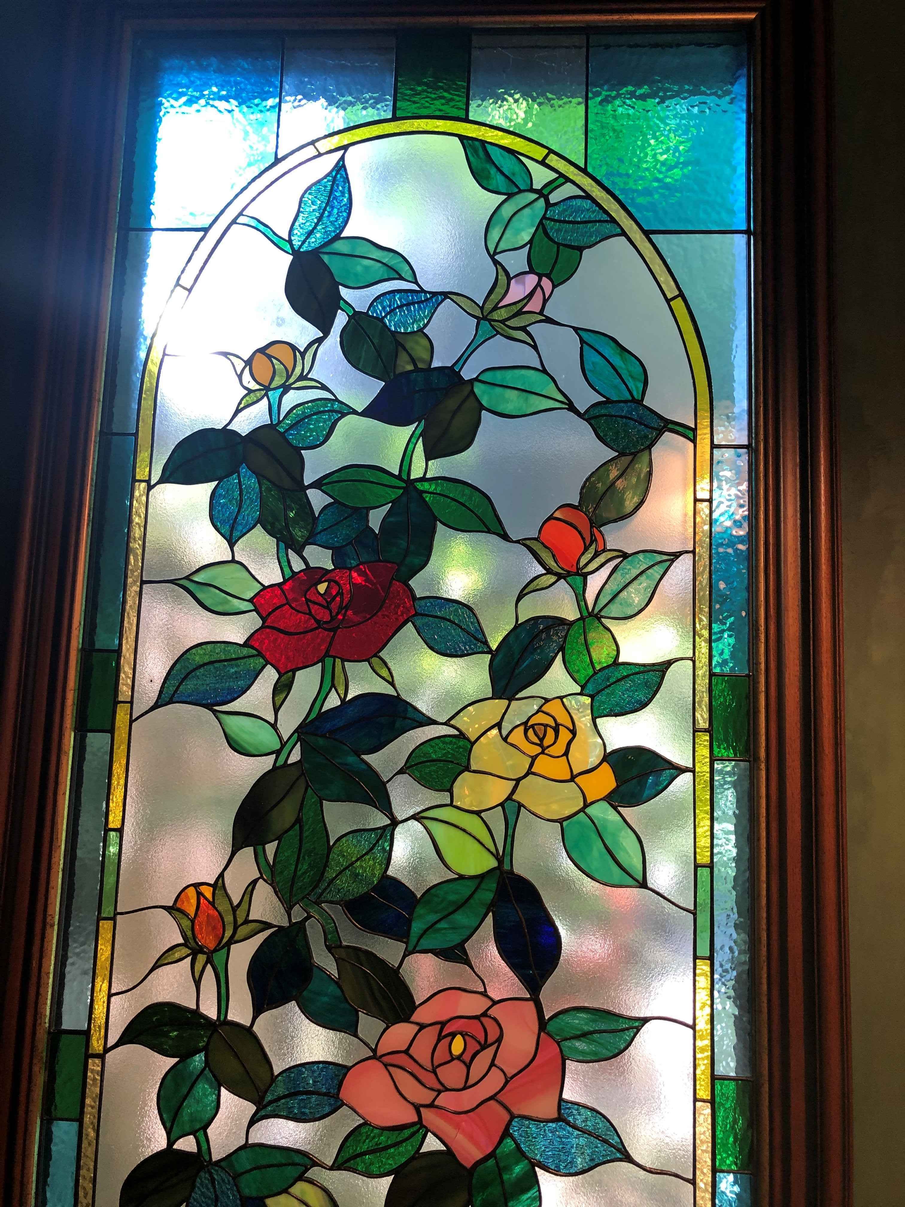 会津若松市・渋川問屋のステンドグラス｜radapon