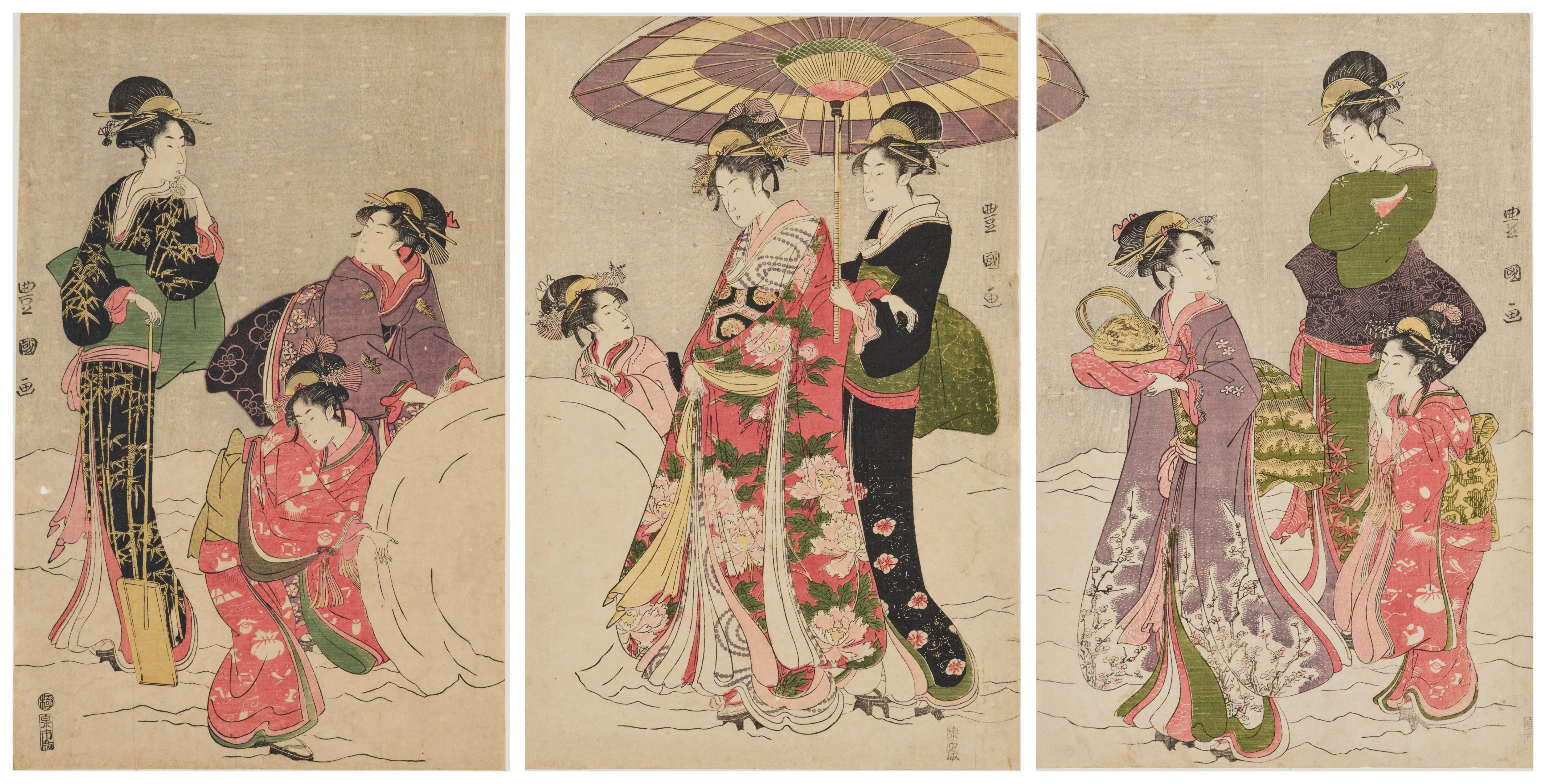 暖冬の東京で、江戸の雪景色を見てきました＠東京国立博物館｜かわかわ
