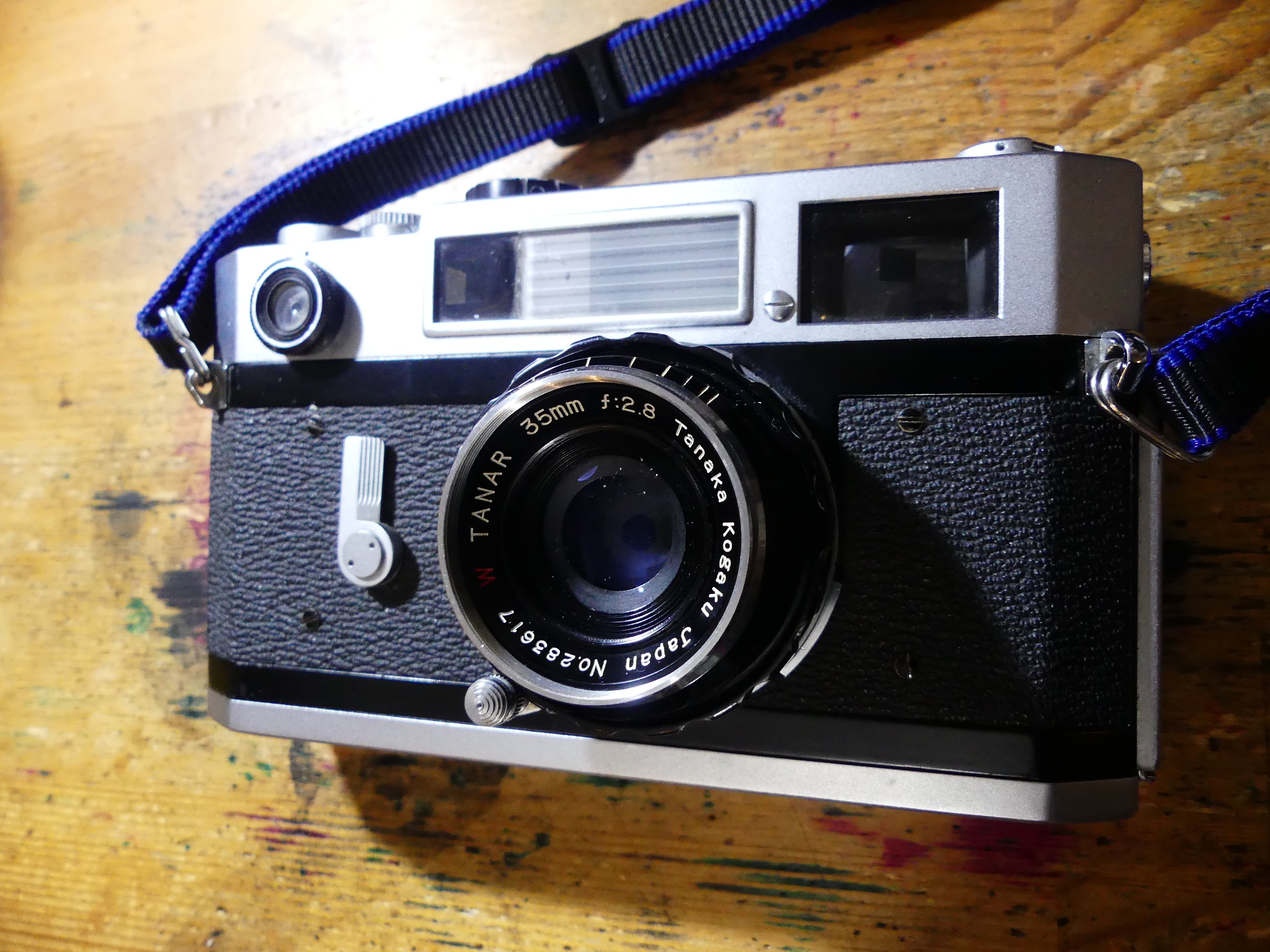詐欺被害に遭いながらも田中光学Tanar 35mm F2.8 L39マウントの