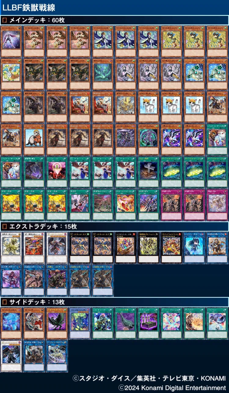 遊戯王】LLBF鉄獣戦線【デッキ紹介】｜満足神官