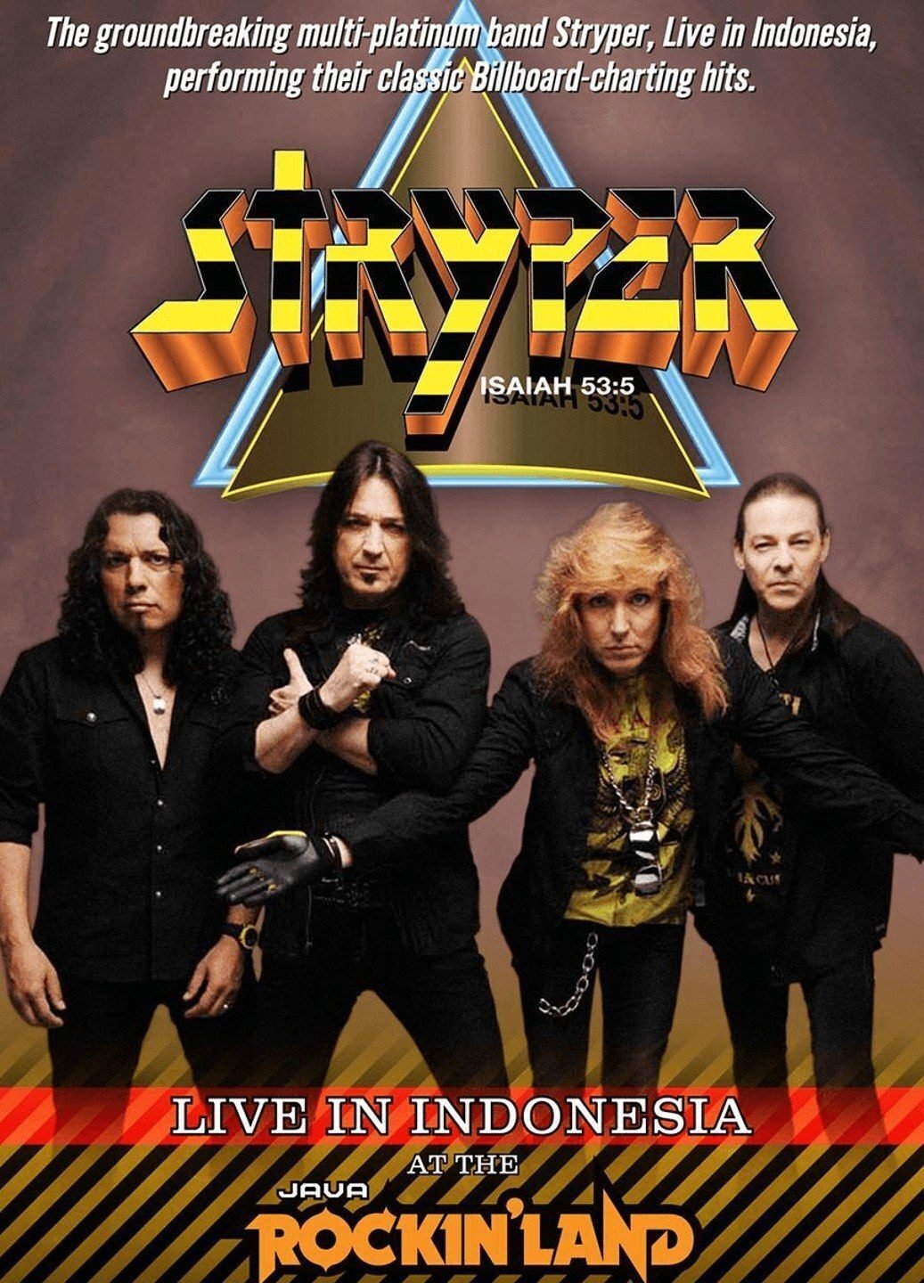 Stryper LPストライパー　 神聖紀＋フリー ストライパー (Stryper) 最新クリスマスアルバム『The Greatest Gift
