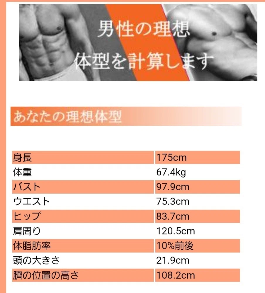 理想 の スリー サイズ