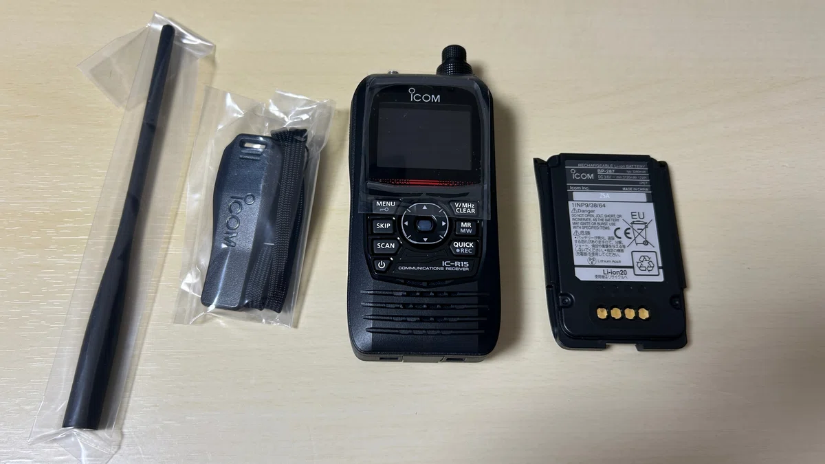 ICOM IC-R15 いいねぇ｜ruype
