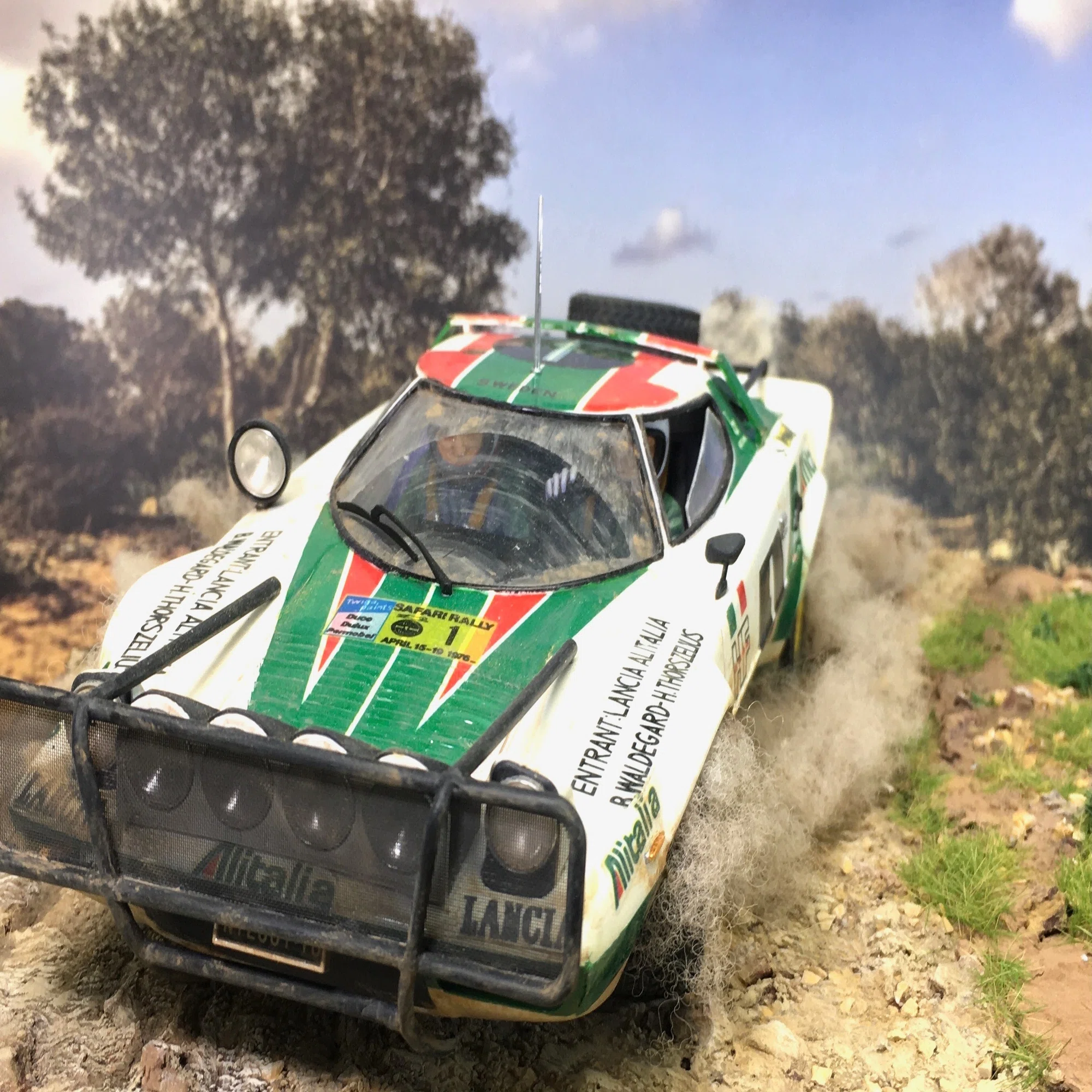 フジミ 1/20 ランチア ストラトス HF サファリラリー出場車｜HIROA 