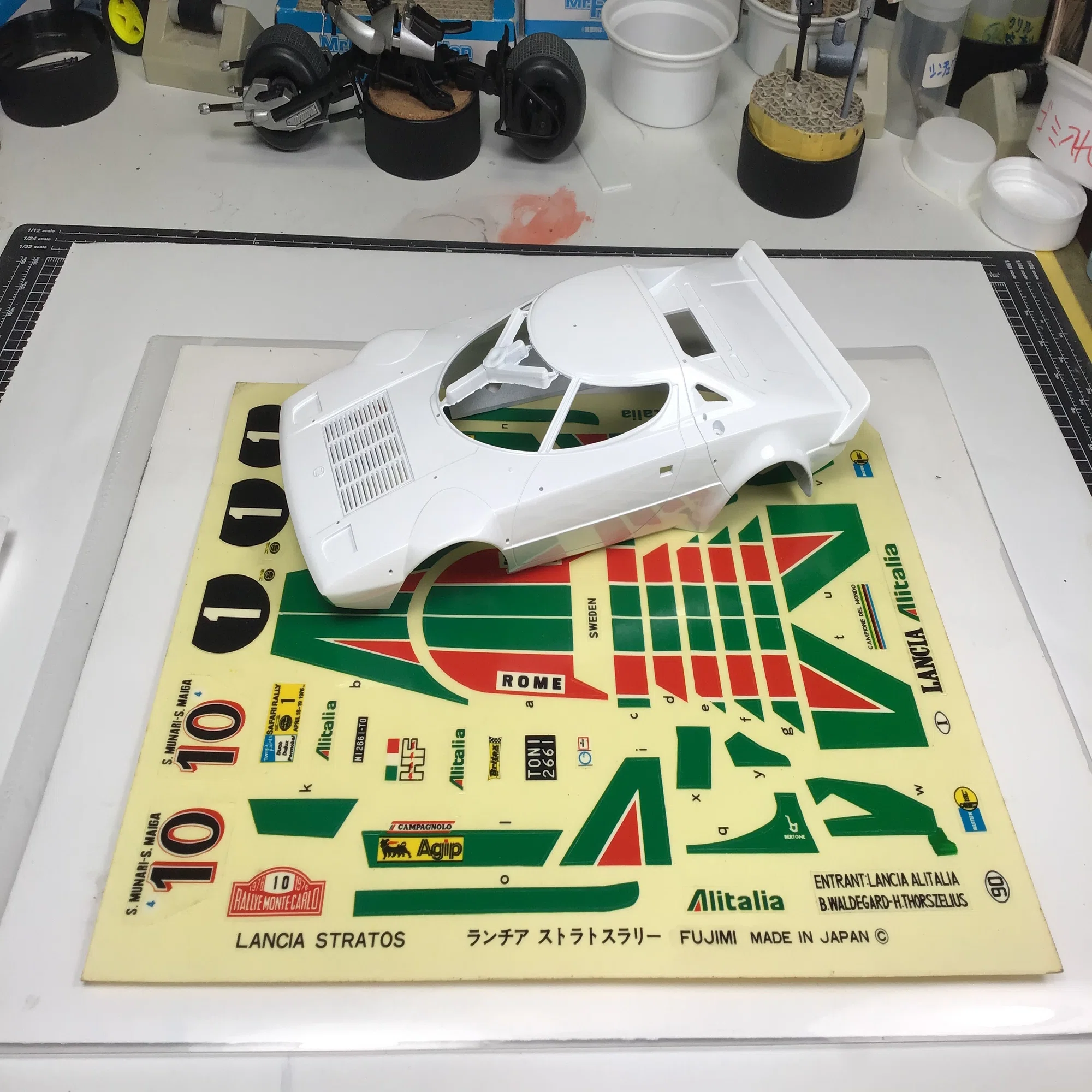 フジミ 1/20 ランチア ストラトス HF サファリラリー出場車｜HIROA 