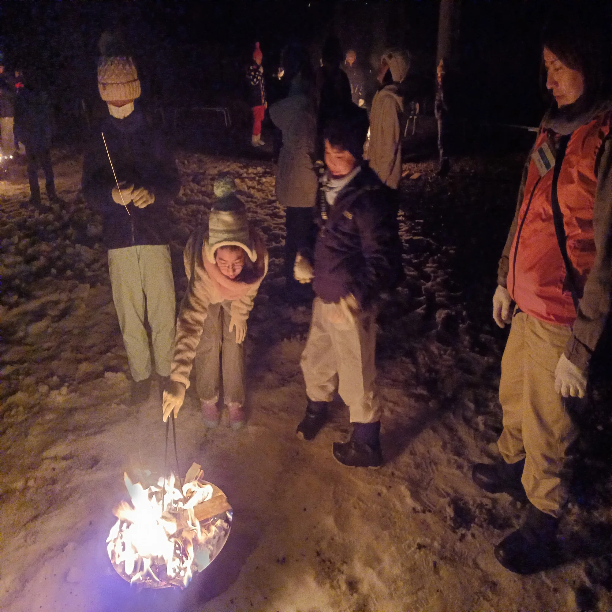 冬遊び大冒険キャンプ2日目 夜｜葛飾区立日光林間学園