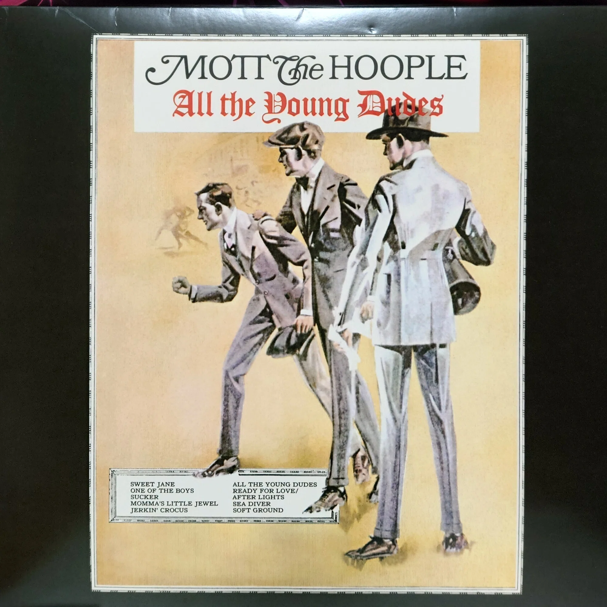 1972年レコード】7)MOTT THE HOOPLE : All The Young Dudes｜ワイバーン