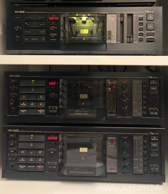 ナカミチの考察(VOL.18) RX-505 - ヘッドが廻らない録再オート ナカミチの考察(VOL.18) RX-505 - ヘッドが廻らない録再オート