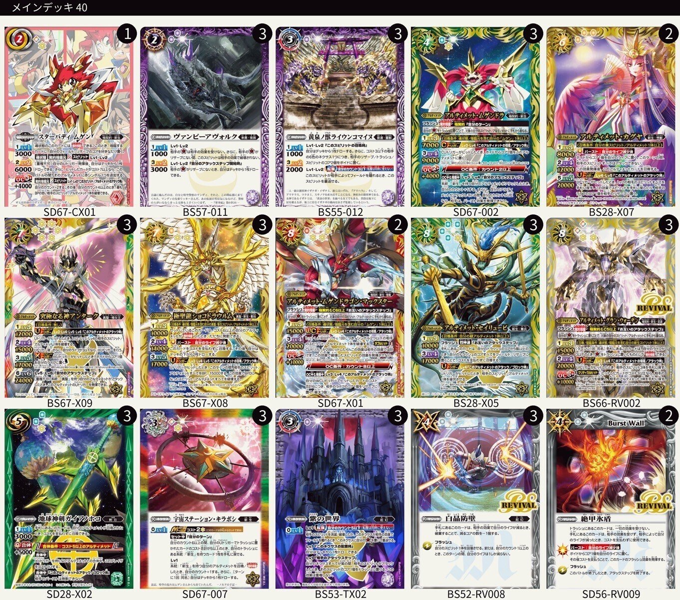 バトルスピリッツ コラボデッキ まとめ バトルスピリッツ 『ゴッド・ゼクス』デッキ紹介!! / 福岡天神店の店舗