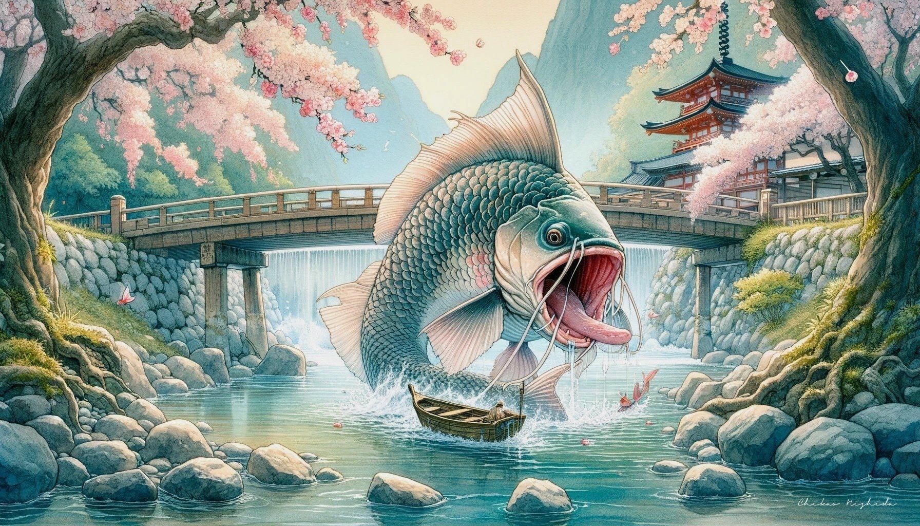 吞舟の魚は枝流に游がず」のタイトル画を更新｜西田親生