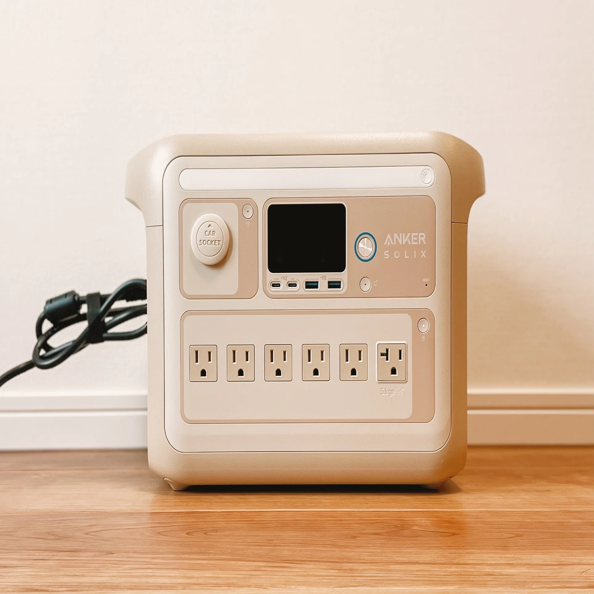 ポータブル電源(Anker Solix C1000 Portable Power Station)を買いまし 