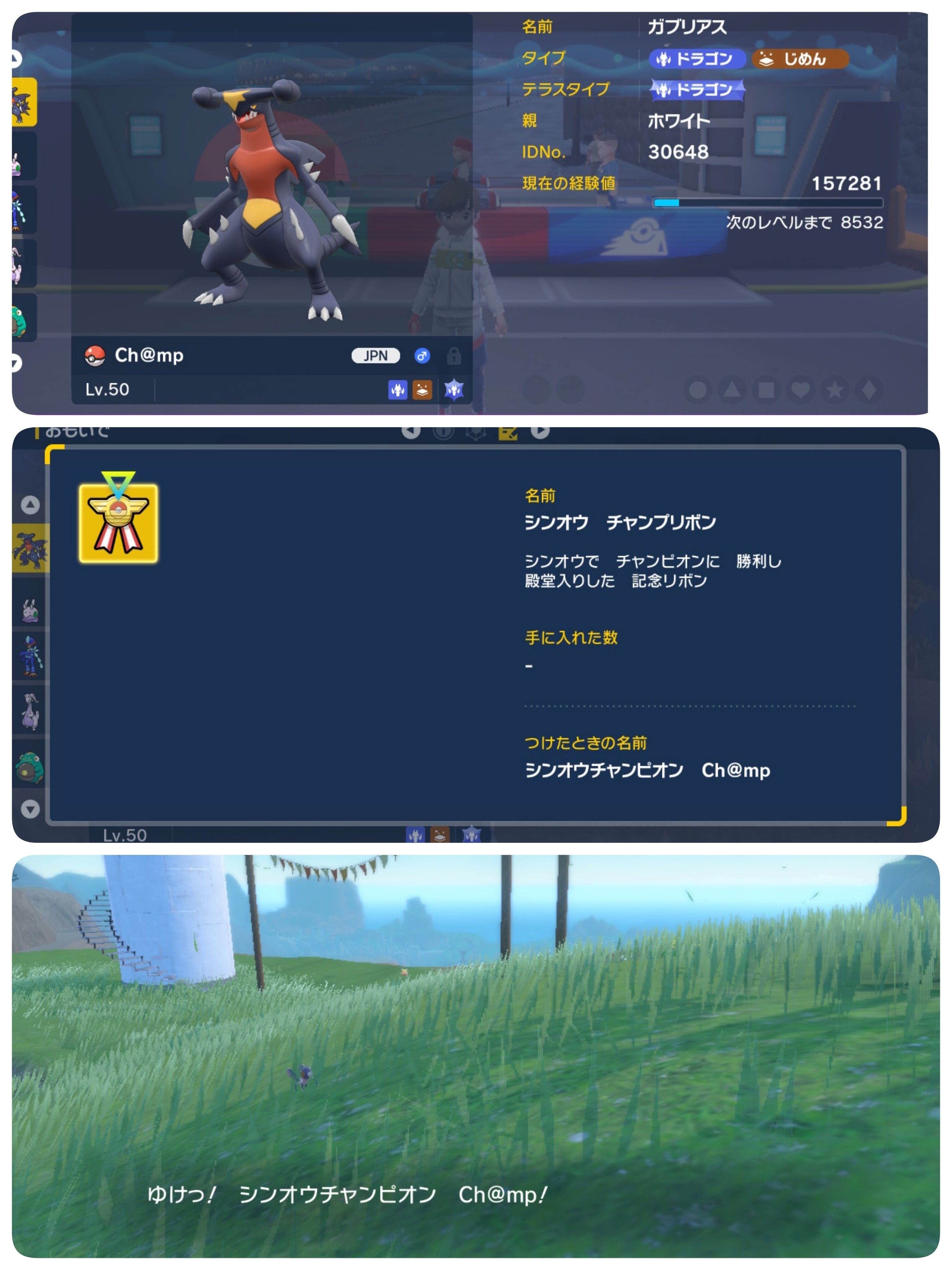 ポケモン]過去世代の特殊文字を使用したニックネームについての調査｜がみ