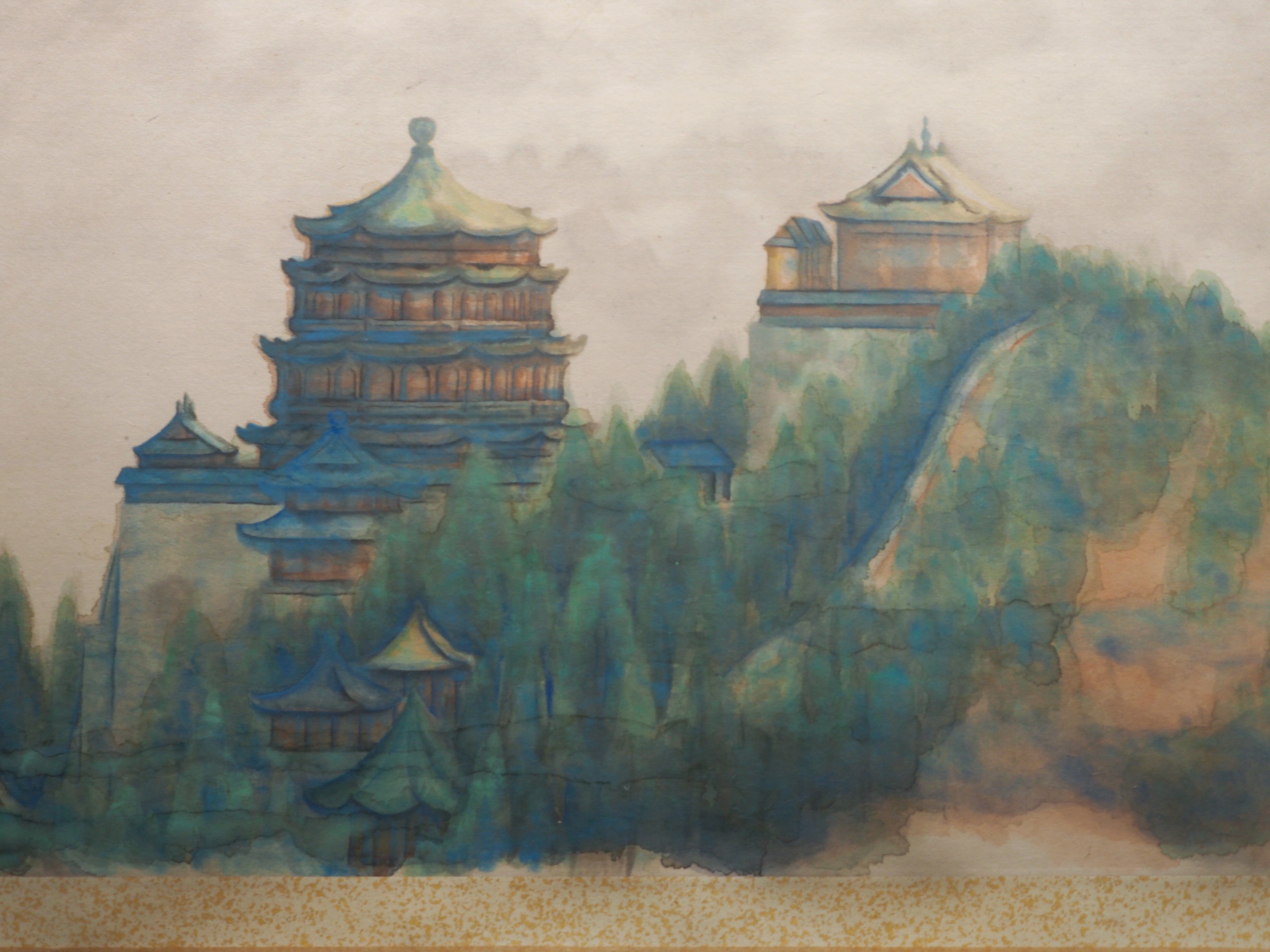 即決 模写 茨城県レア画家 荒井草雨 横山大観や前田青邨の門人 即決 模写 茨城県レア画家 荒井草雨 横山大観や前田青邨の門人