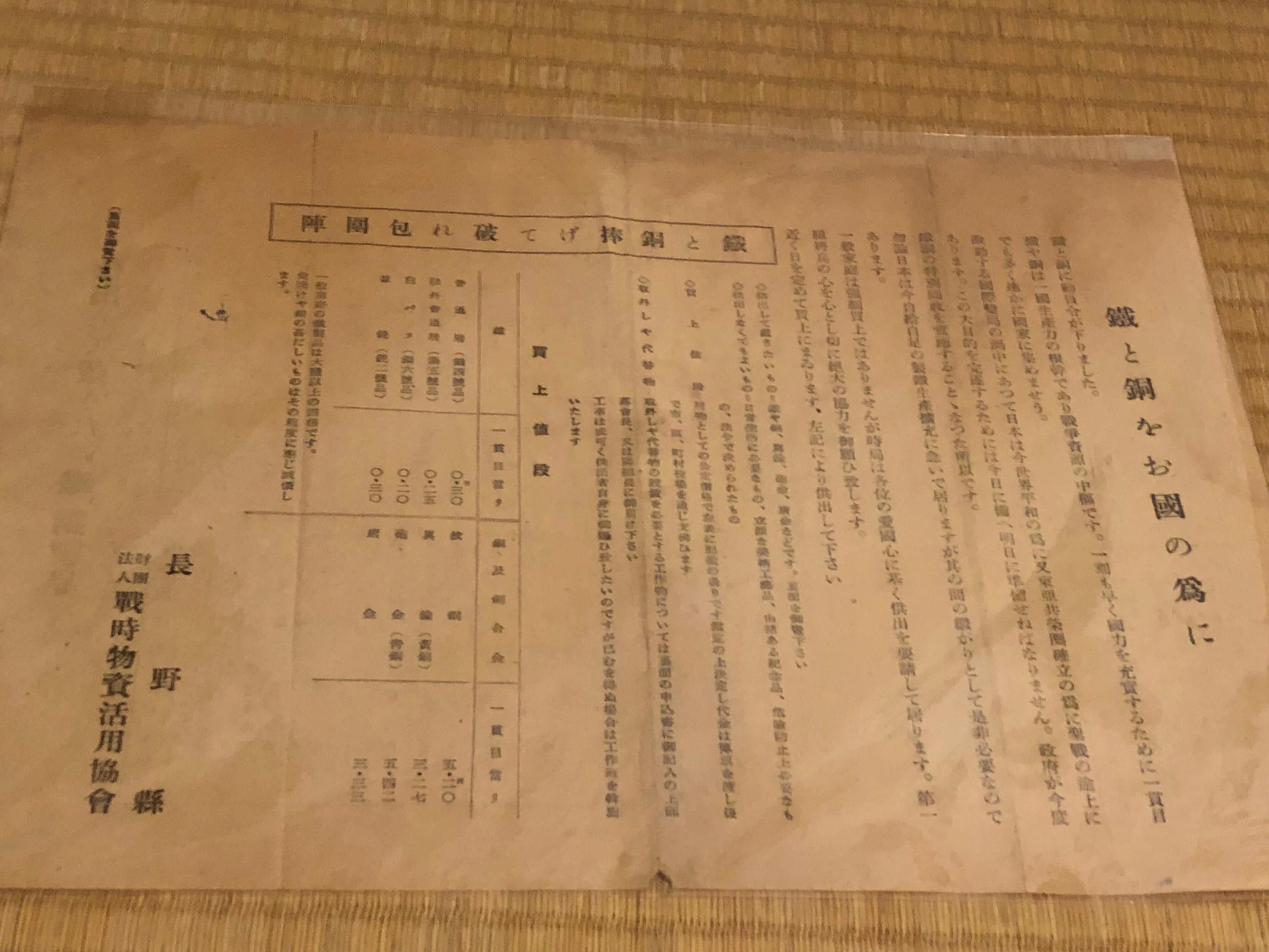 資源不足対策も、最初は自主的な回収から始まりましたが、やがて強制に