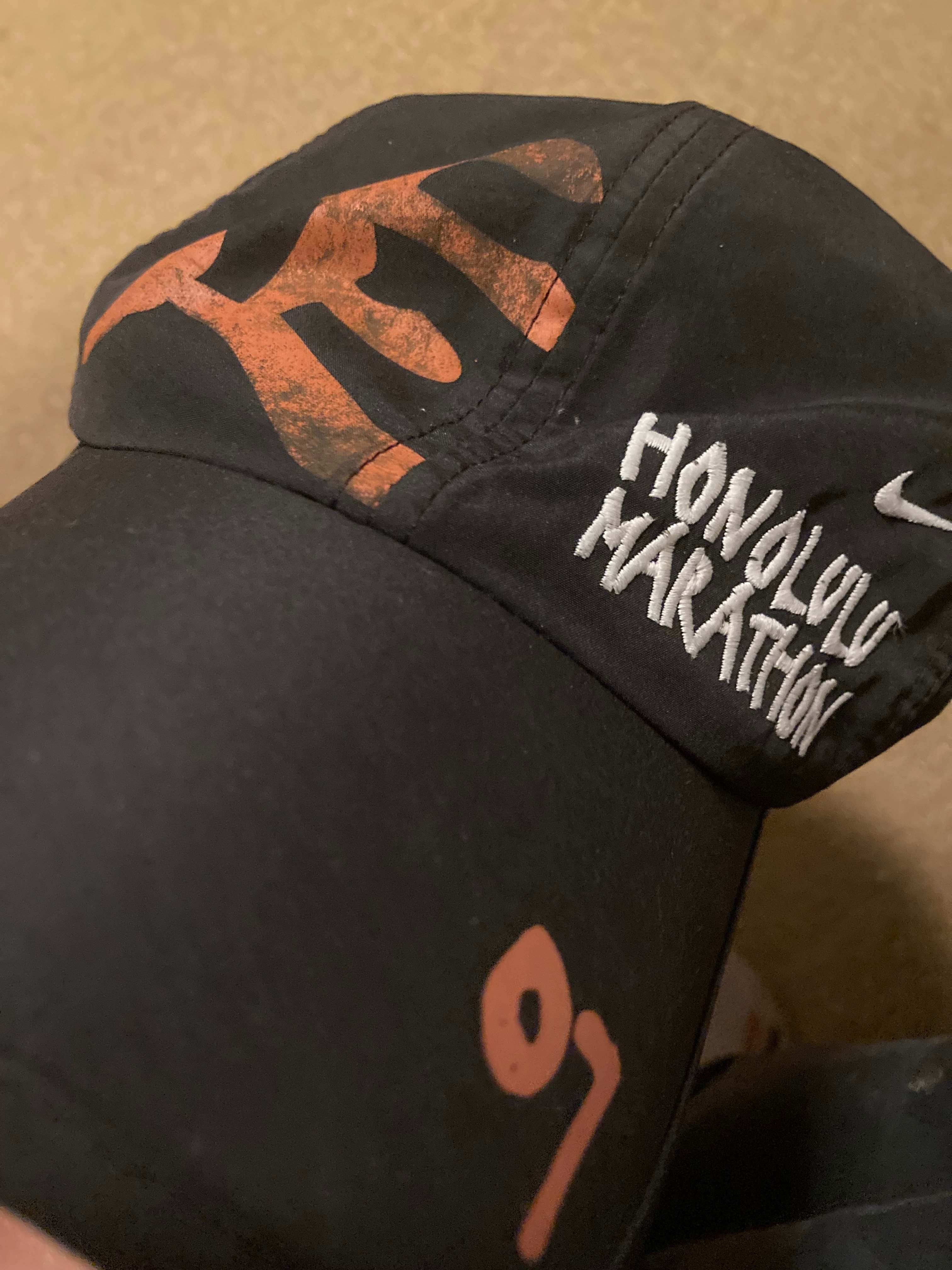 【希少】90s ヴィンテージ NIKE ホノルル マラソン キャップ アメリカ製 nike ホノルルマラソン cap 希少】90s ヴィンテージ NIKE ホノルル