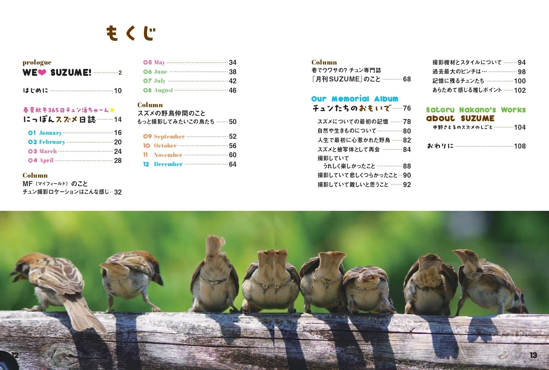 見れば見るほど 見たくなる『にっぽんスズメ日誌』が2月15日発売｜カンゼン