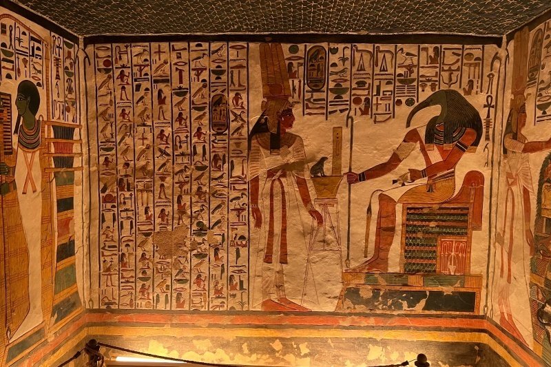 王妃ネフェルタリの墓 王妃の谷、ネフェルタリの墓 (壁画)