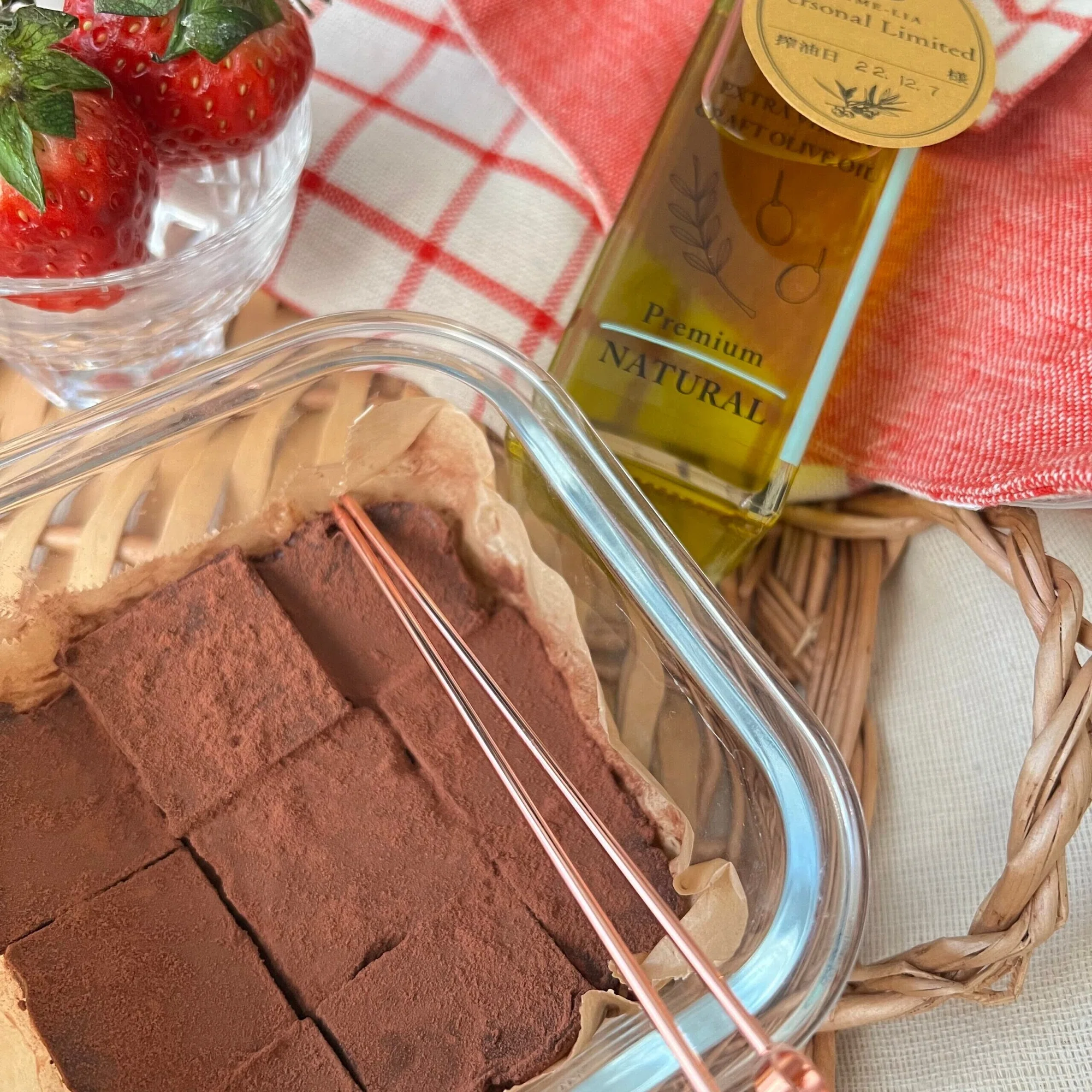 チョコ×オリーブオイルで上品スイーツ｜ヒメリア クラフトオリーブオイル