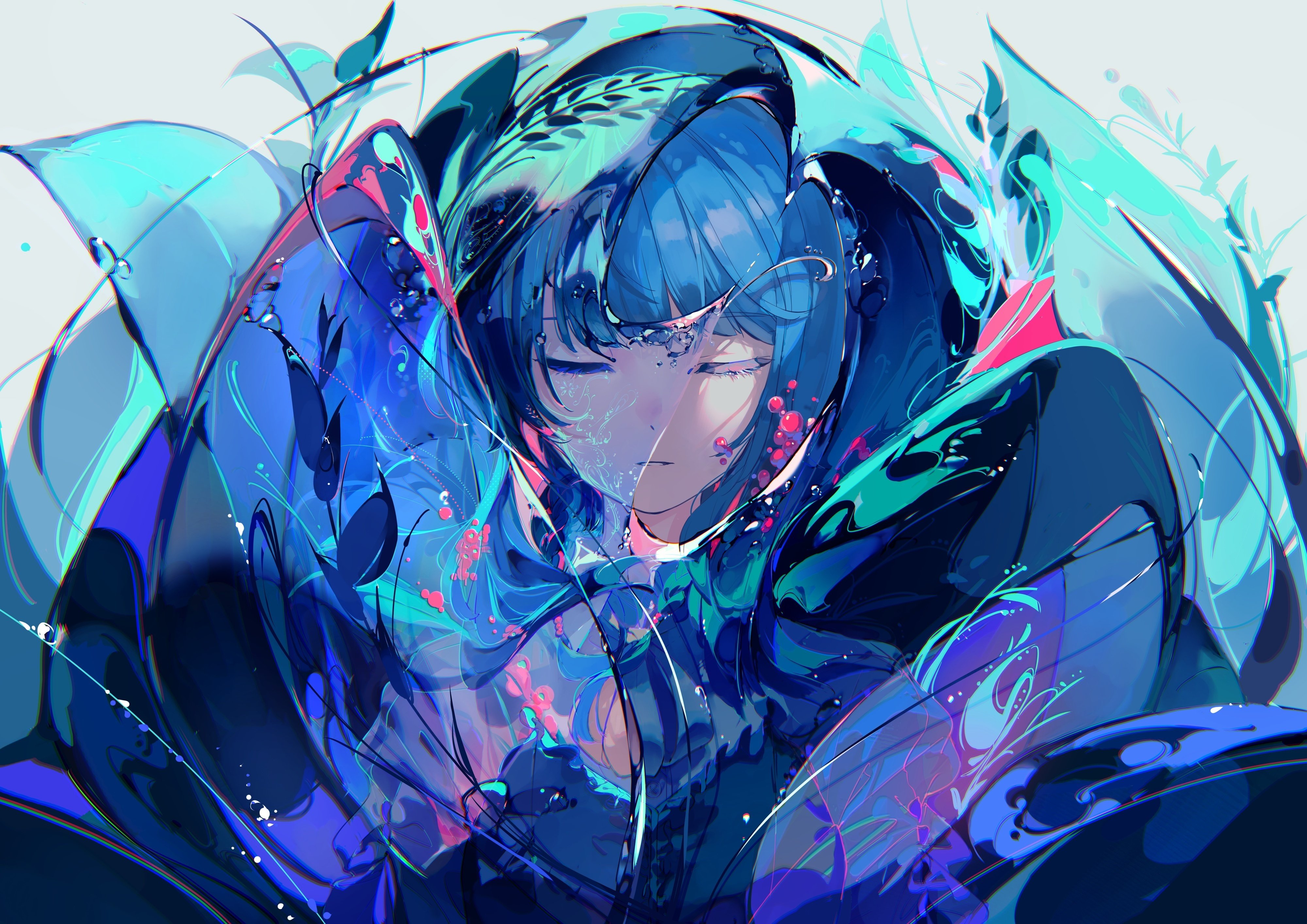KAMITSUBAKI FES Virtual Artist イラスト複製原画 KAMITSUBAKI FES イラスト 複製原画 2023 神椿 花譜 理芽 - メルカリ