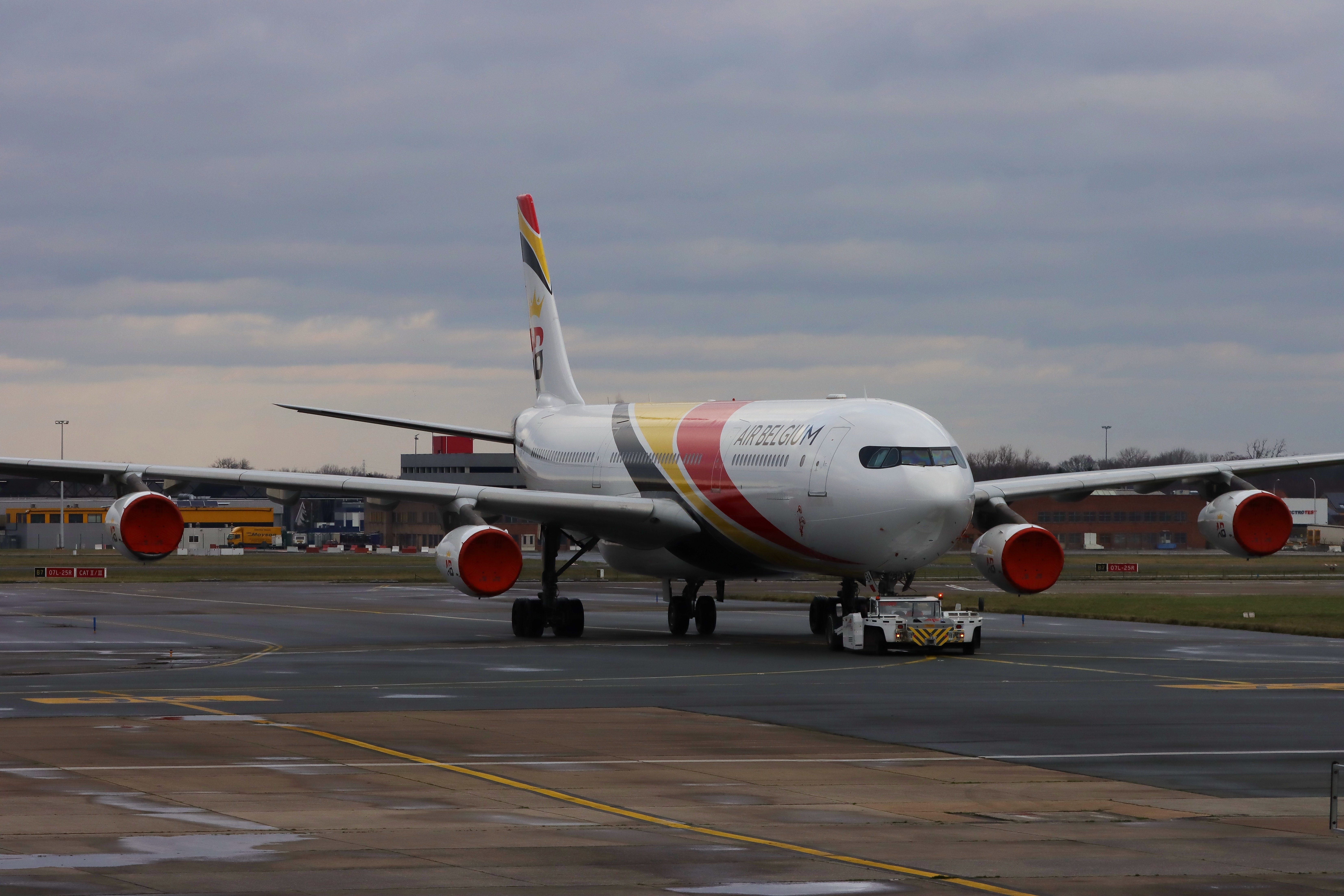 ブリュッセル航空 Airlinertagsベルギー国旗カット A319 ブリュッセル航空 Airlinertagsベルギー国旗カット A319 ブリュッセル