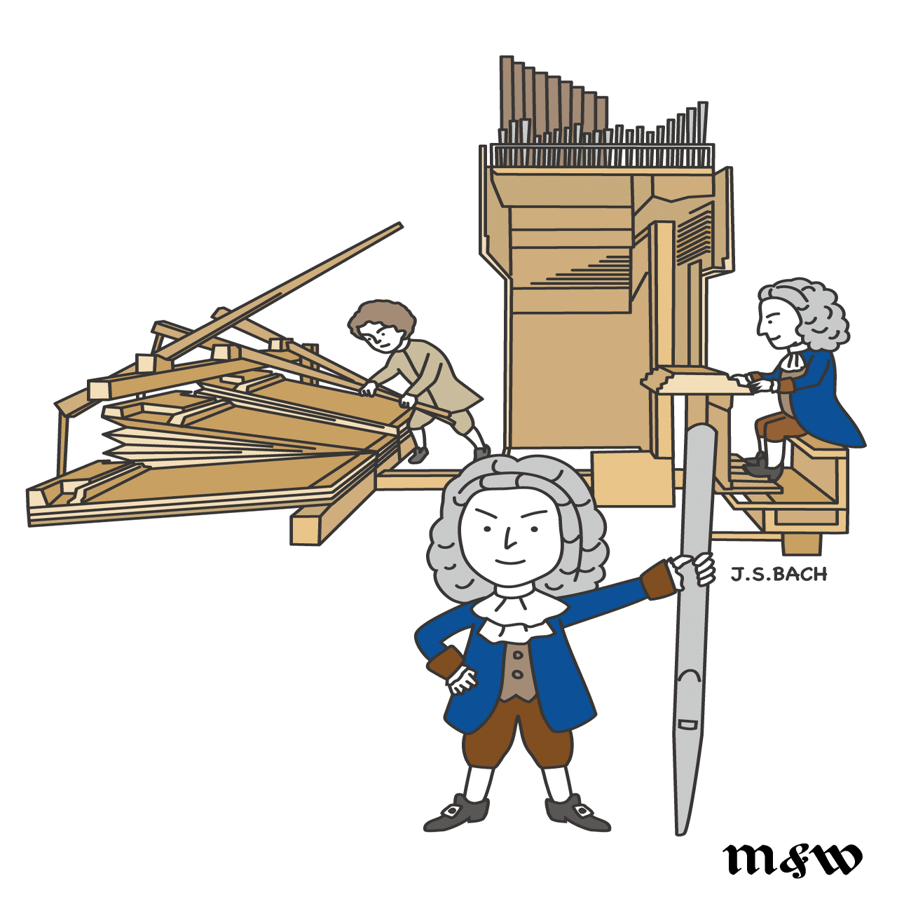 バッハ エピソード3 オルガニスト バッハ誕生｜music and words