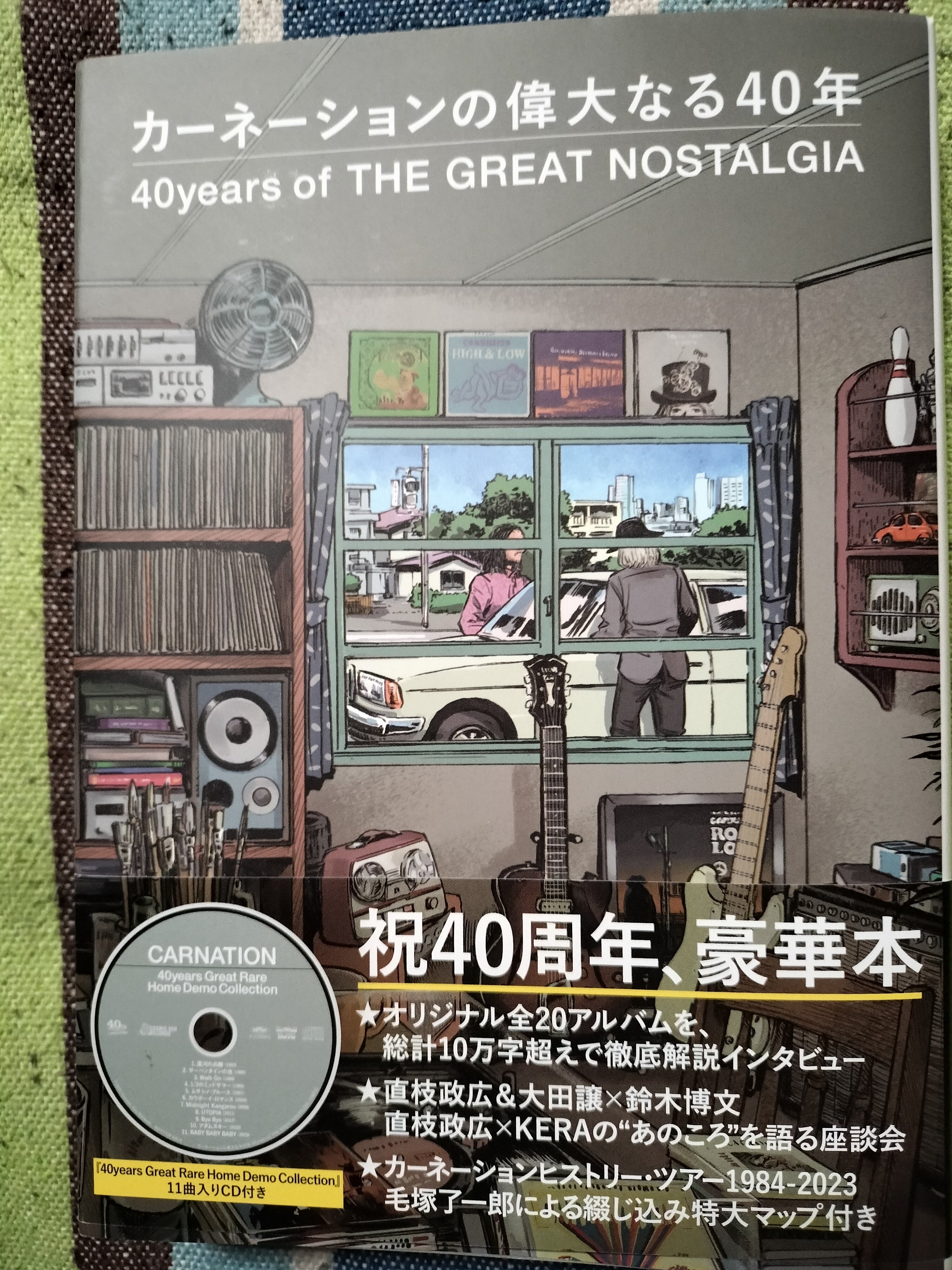獲物の分け前〜「カーネーションの偉大なる40年」｜スガイヒロシa.k.aSugar