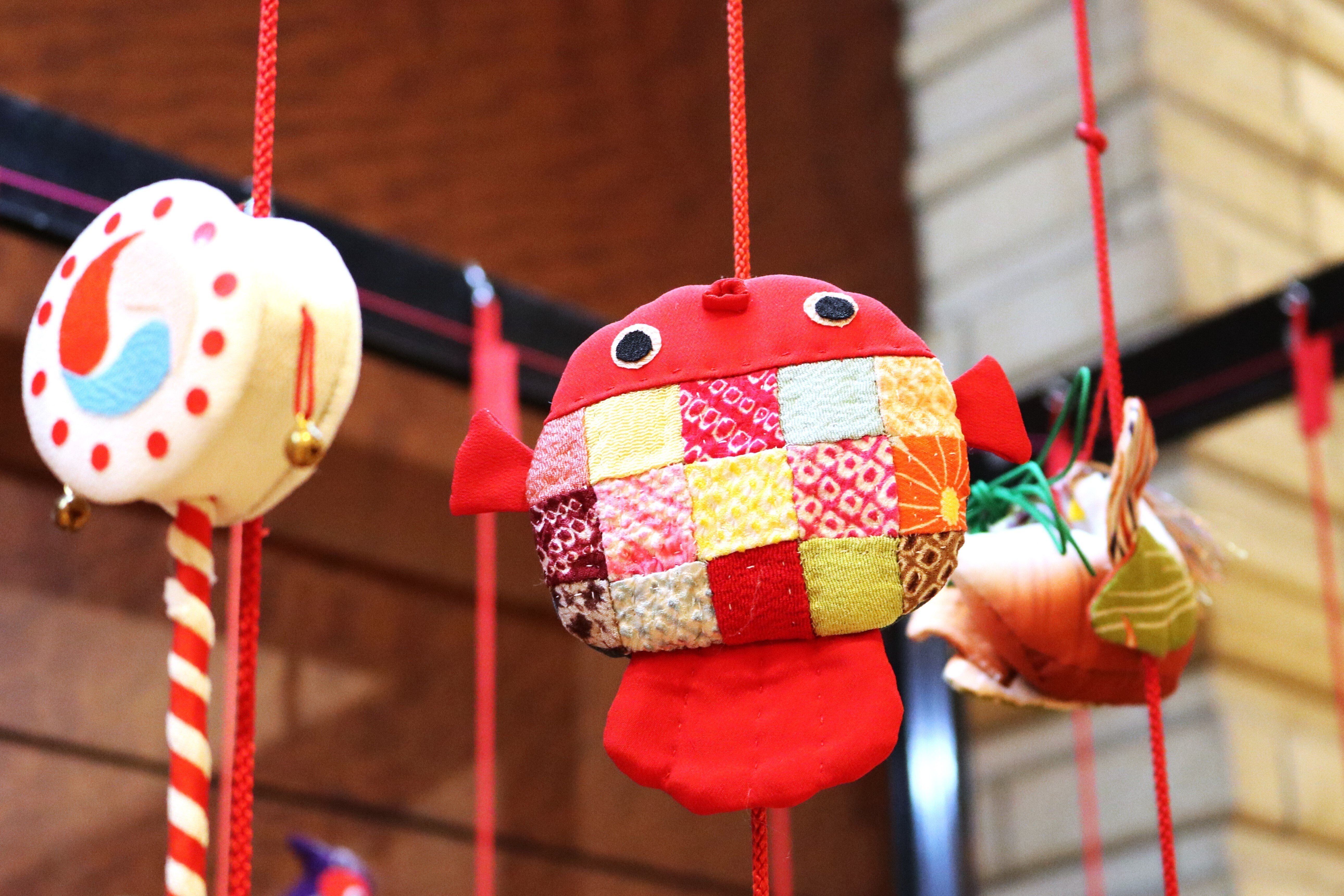 手縫いの人形,想い -約5500個の[つるし雛]＠京王プラザホテル｜Abbey